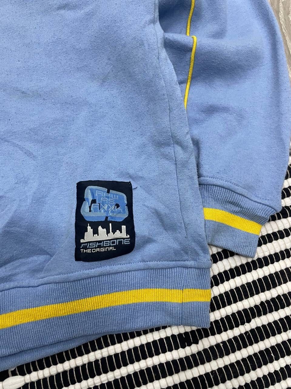 Japanese Brand × Vintage Vintage Fishbone New York FB Logo Baggy Sweatshirt Y2K Size US XXL / EU 58 / 5 - 5 Thumbnail