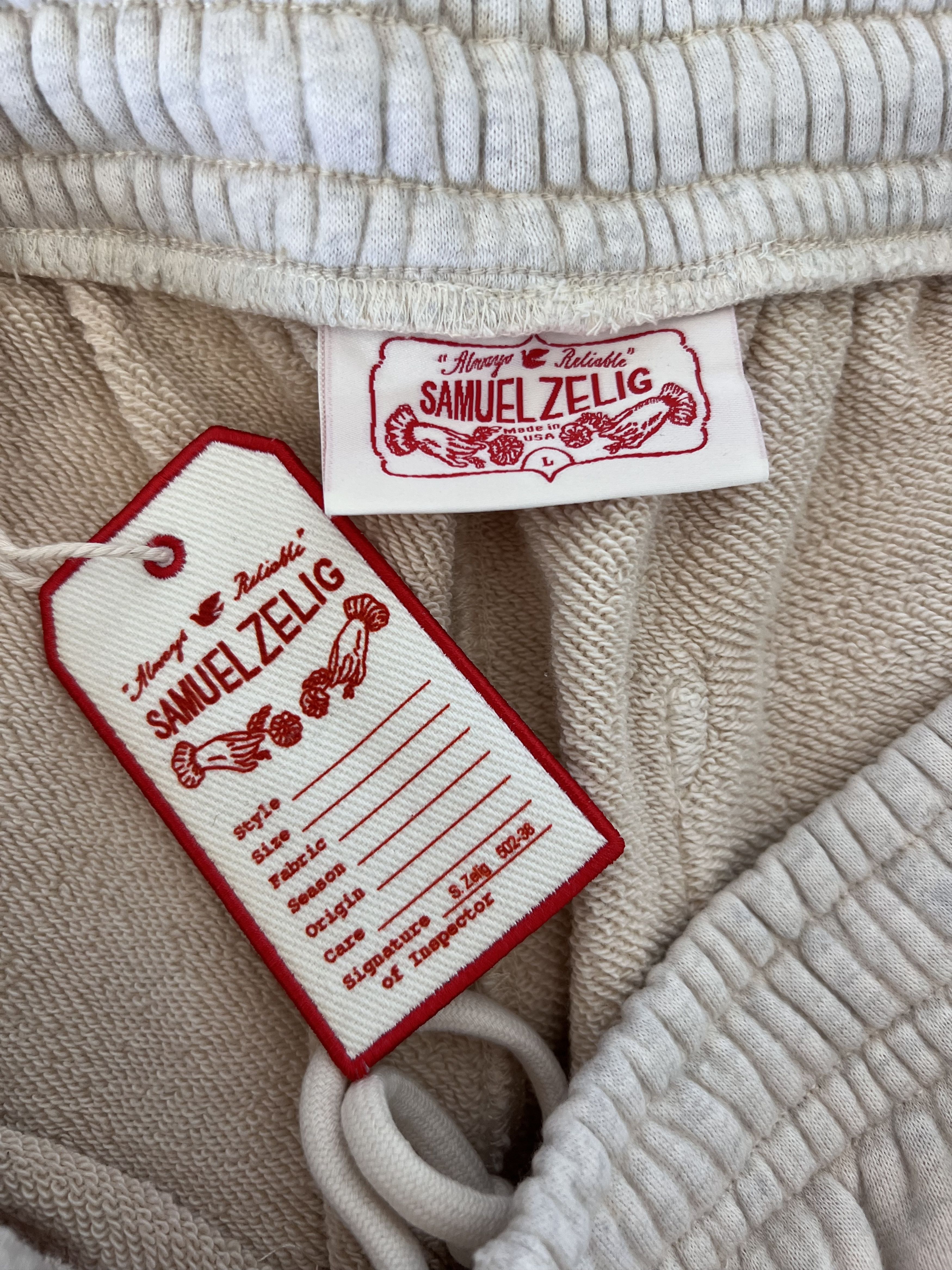 Samuel Zelig Samuel Zelig Boxing Sweatpants in Beige Size US 34 / EU 50 - 9 Thumbnail