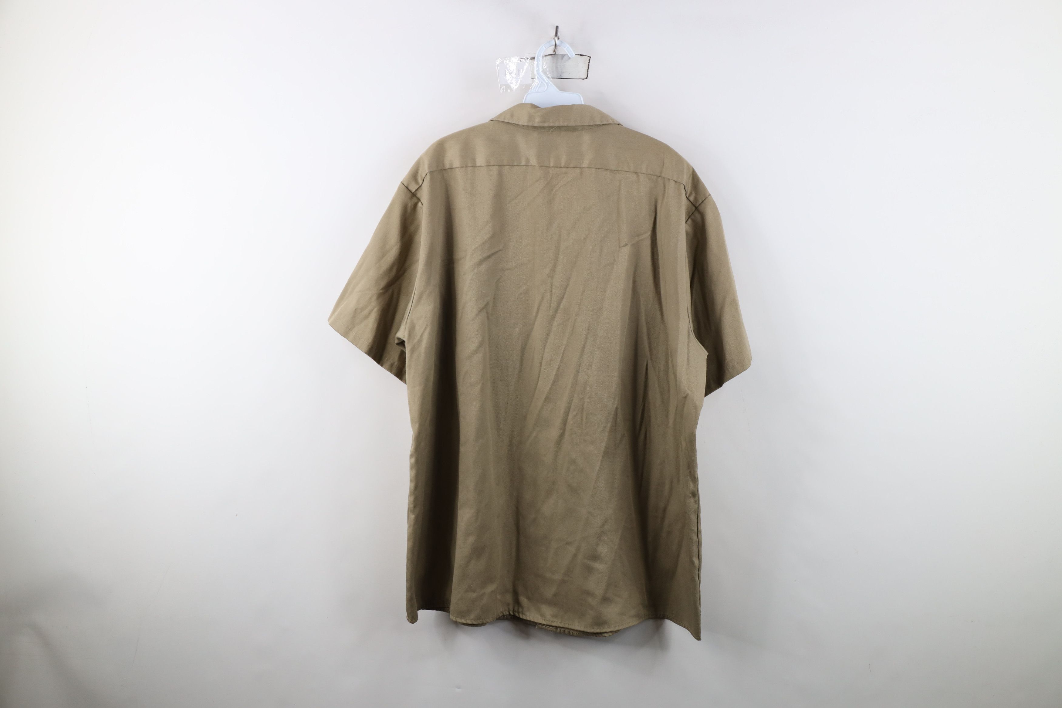 Wrangler Vintage 70s Big Ben Wrangler Mechanic Button Shirt USA Size US XL / EU 56 / 4 - 10 Thumbnail