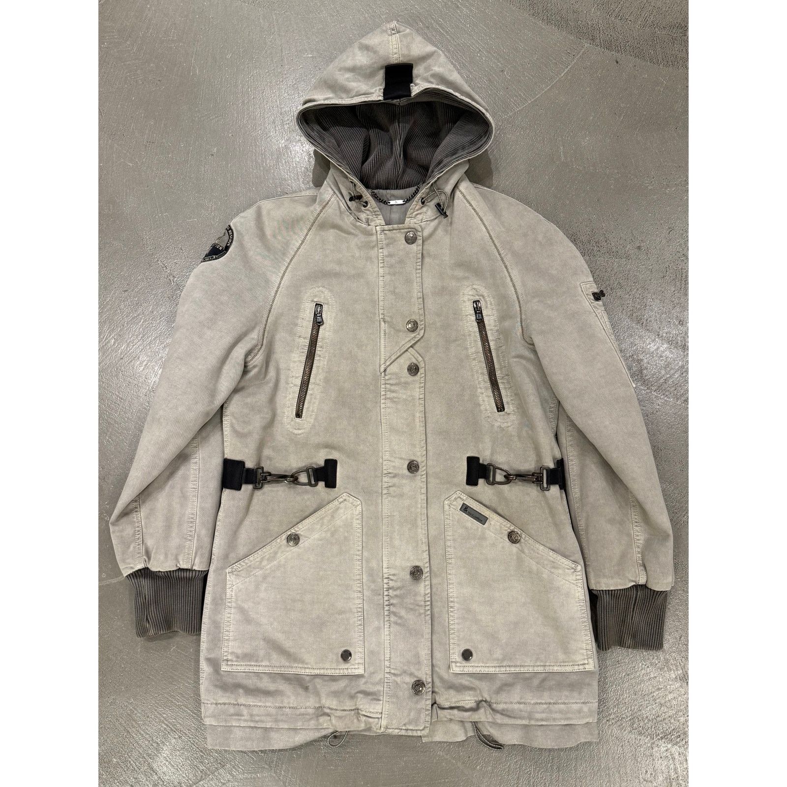 Dolce & Gabbana 2000s Dolce & Gabbana hooded military parka Size S / US 4 / IT 40 - 1 Thumbnail