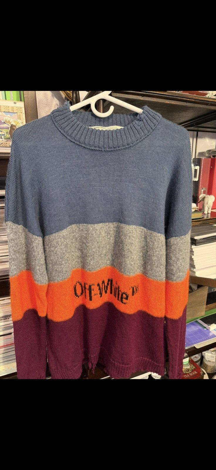 Off-White Off white sweater Size US M / EU 48-50 / 2 - 1 Thumbnail