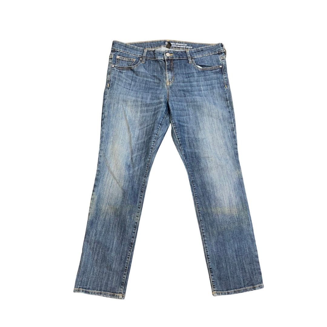 Gap Women Real Straight Leg Fit Jeans Plus 12 Denim Streetwear Size 38" / US 16 / IT 52 - 1 Thumbnail