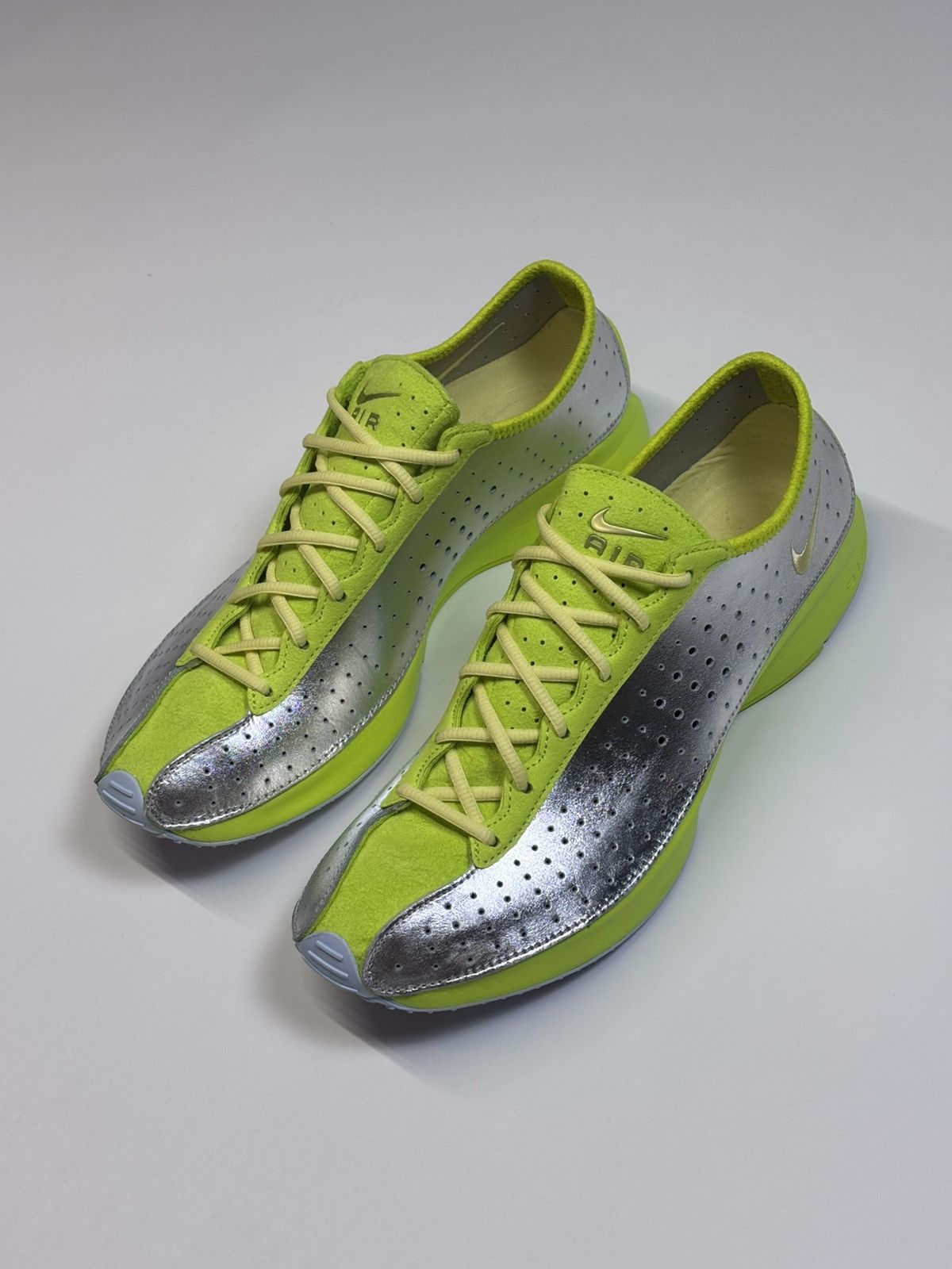 Nike 🍋🍋‍🟩Nike Air Superfly Cyber/Lemon Size US 10 / EU 43 - 2 Thumbnail