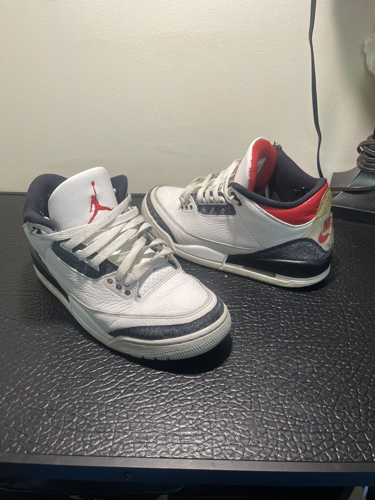 Nike Air Jordan 3 white Cement Size US 8.5 / EU 41-42 - 1 Thumbnail
