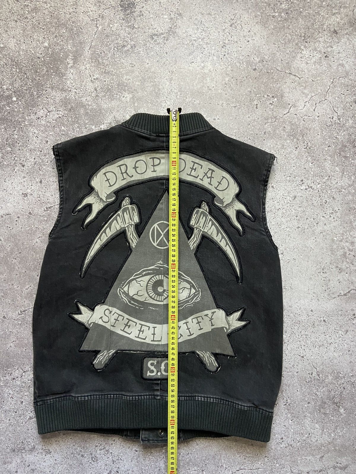 Drop Dead DROP DEAD VEST DENIM JACKET Size US L / EU 52-54 / 3 - 4 Thumbnail