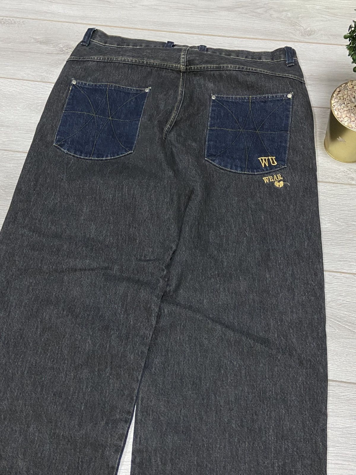 Wu-Tang Clan Wu tang clan RARE vintage big logo jeans rap skate Size US 40 / EU 56 - 4 Thumbnail