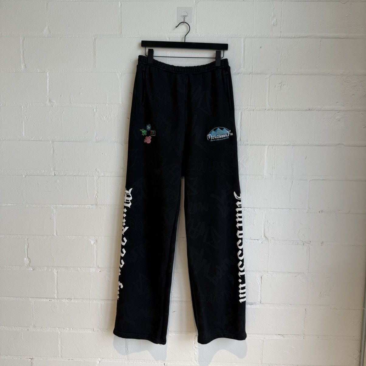 murd333r.fm Murd333r FM Black Sweatpants Size US 36 / EU 52 - 1 Thumbnail