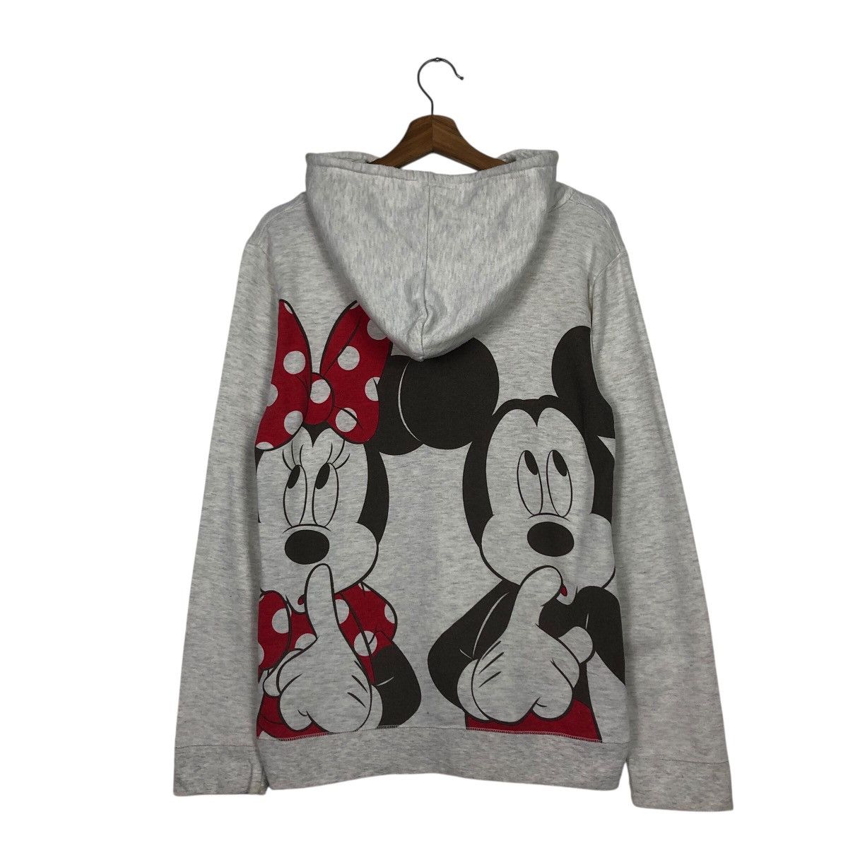 Japanese Brand 📌Vintage Hoodie Disney Mickey Mouse X Minnie Mouse Size US L / EU 52-54 / 3 - 9 Thumbnail