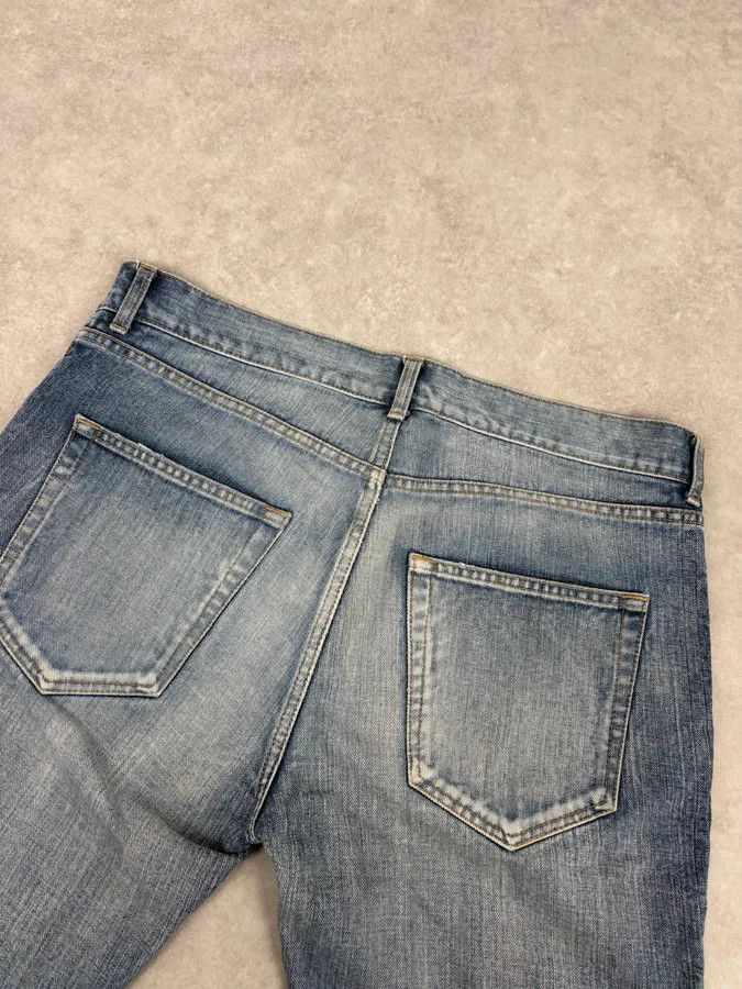 Saint Laurent Paris SS2017 Saint Laurent Blue Slim Denim Jeans Size US 33 - 7 Thumbnail