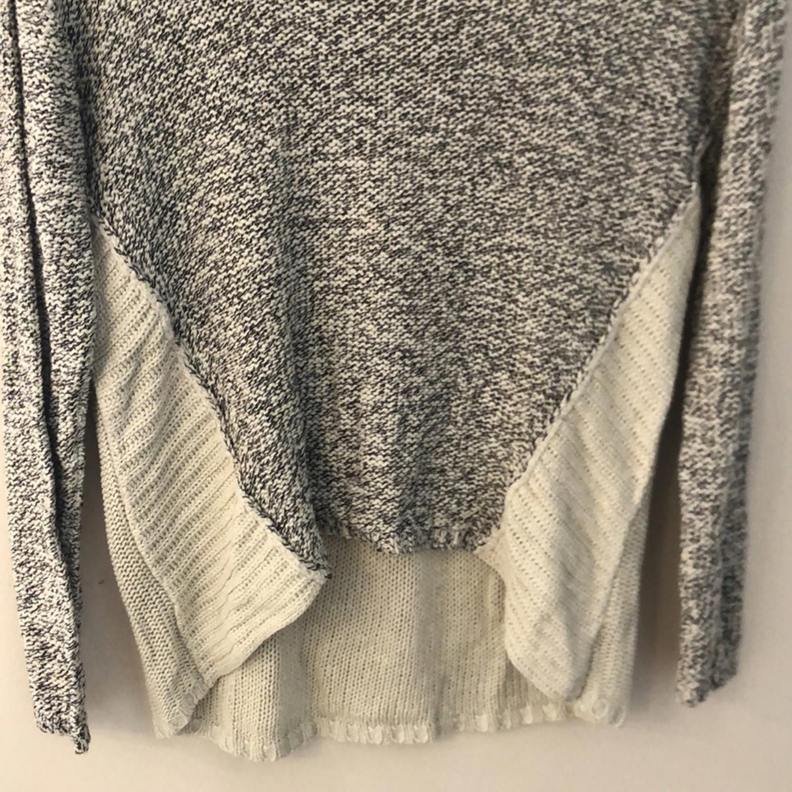 Other RD Style Sweater heather gray with cream panel long sleeve M Size M / US 6-8 / IT 42-44 - 4 Thumbnail