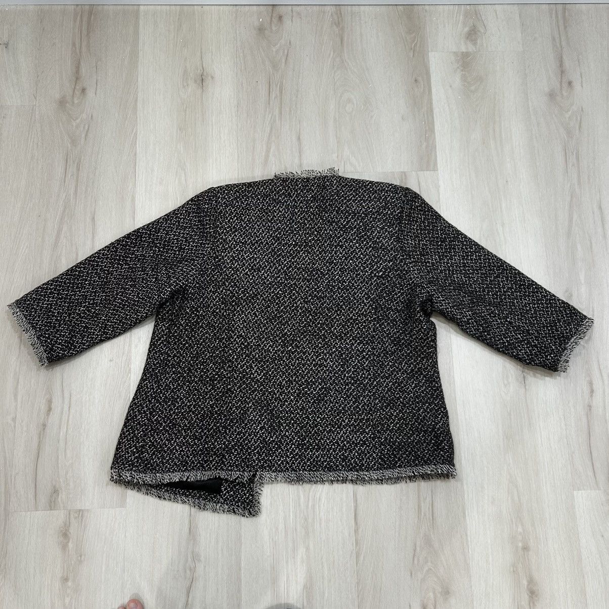 Joan Rivers Joan Rivers Brown Tweeded wool Jacket (US 20W) Size 3XL / US 20-22 - 2 Thumbnail