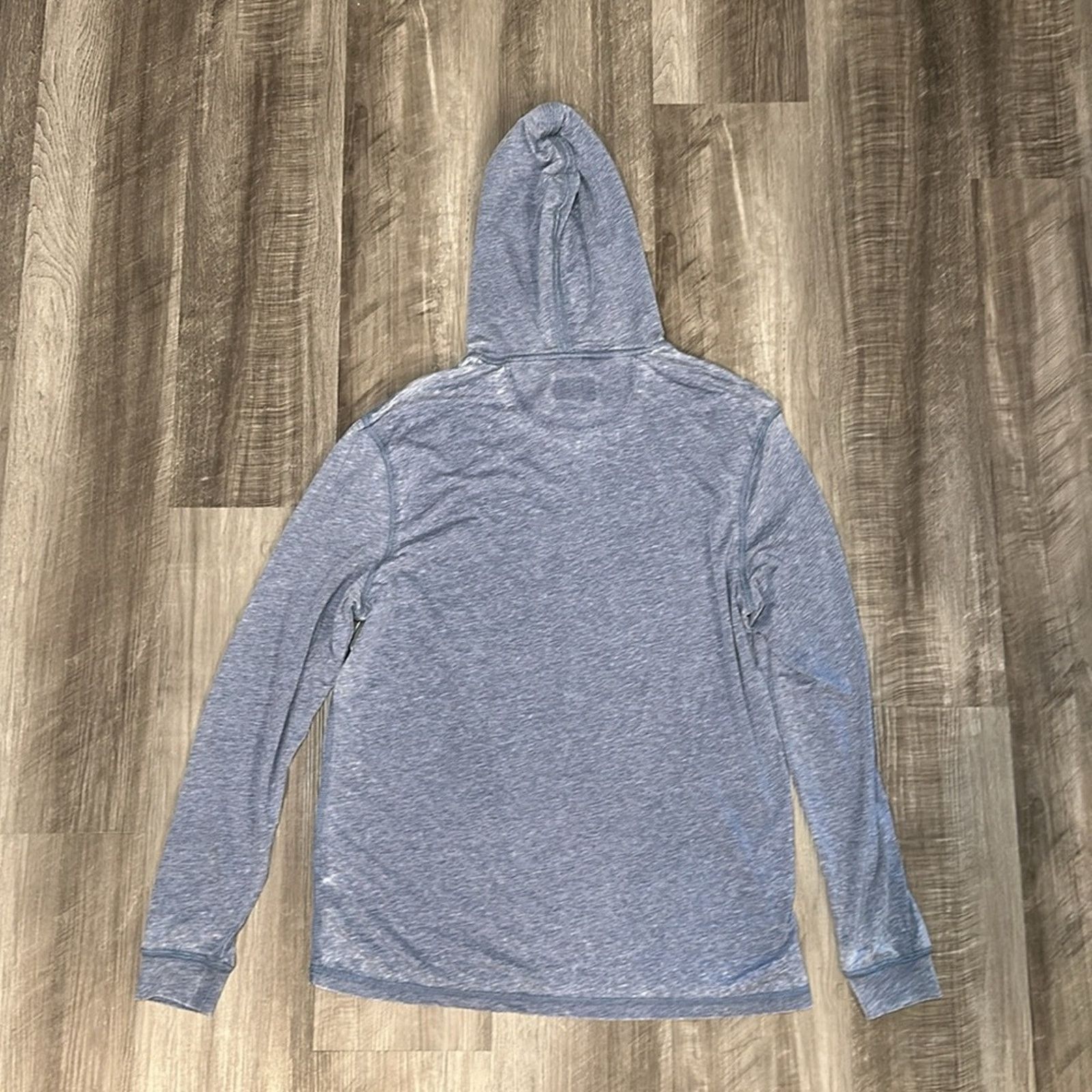 johnnie-O Johnnie-O Zed BurnOut Washed Long Sleeve Tee Hoodie - Medium Size US M / EU 48-50 / 2 - 3 Thumbnail