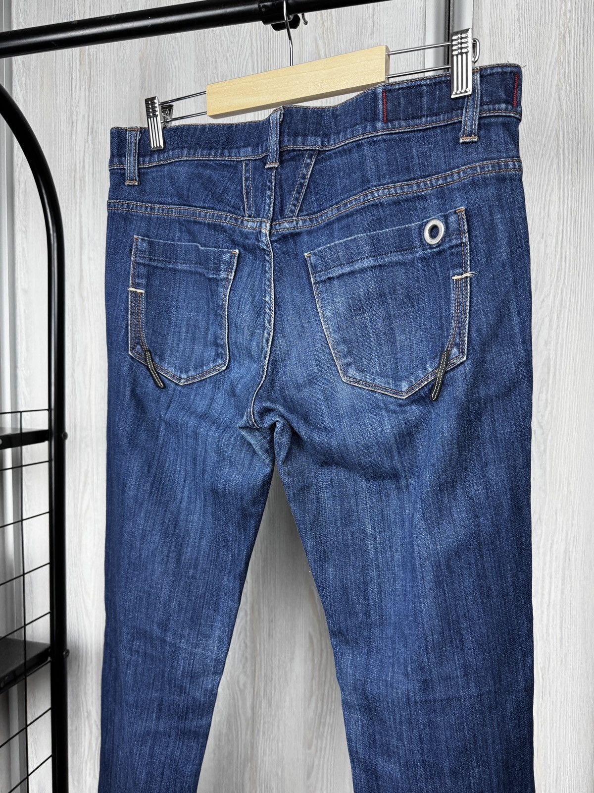 Marithe + Francois Girbaud Le jean devMarithe Francois Girbaud blue faded denim pants Size 30" / US 8 / IT 44 - 9 Thumbnail