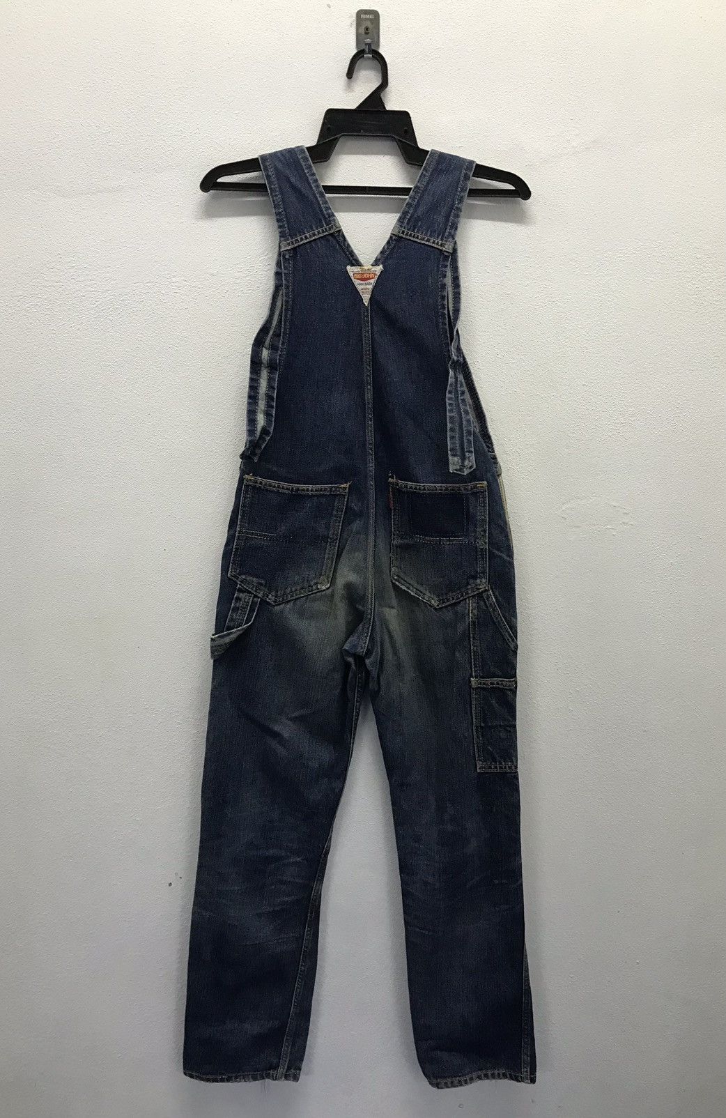 Big John × Vintage Vintage Big John Denim Overall Size US 30 / EU 46 - 2 Thumbnail