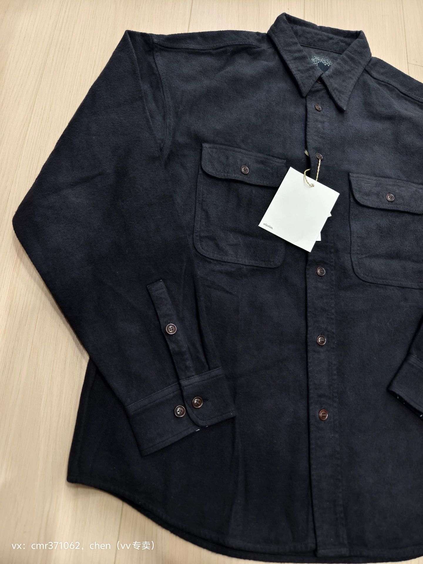 Visvim VISVIM 20 ICT LUMBER LS SHIRT dk indigo 2 flannel w/ kofu cuff Size US M / EU 48-50 / 2 - 2 Thumbnail