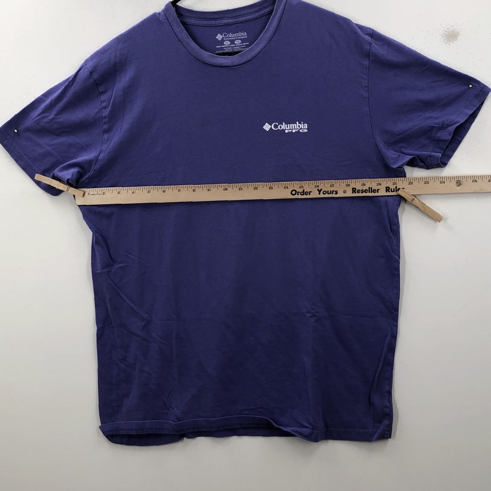 Vintage Columbia T-Shirt Mens Blue Louisiana Short Sleeve Crew Neck Pullover XL Size US XL / EU 56 / 4 - 2 Thumbnail
