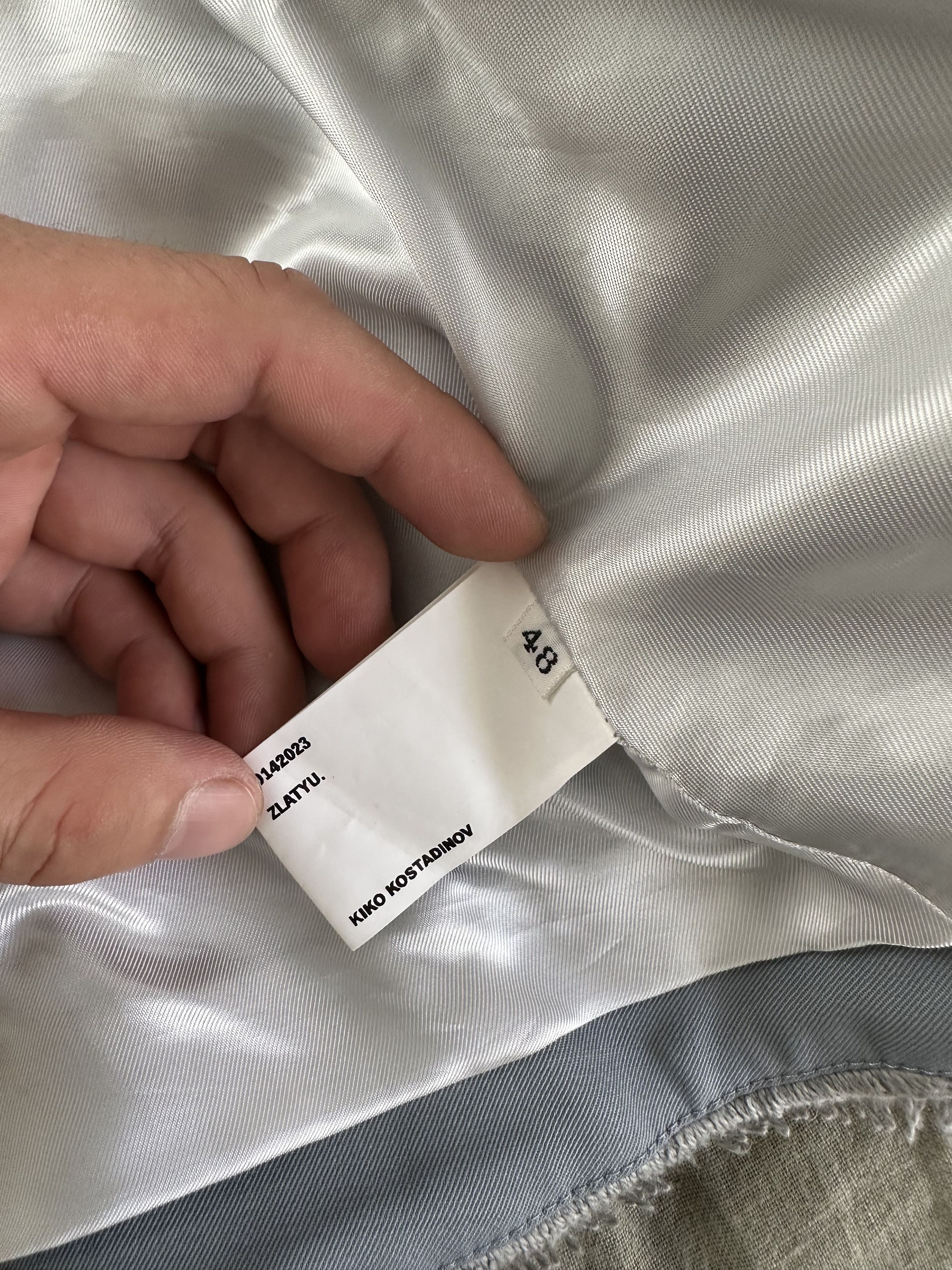 Kiko Kostadinov 0014 Zlatyu Vest Size US M / EU 48-50 / 2 - 6 Thumbnail
