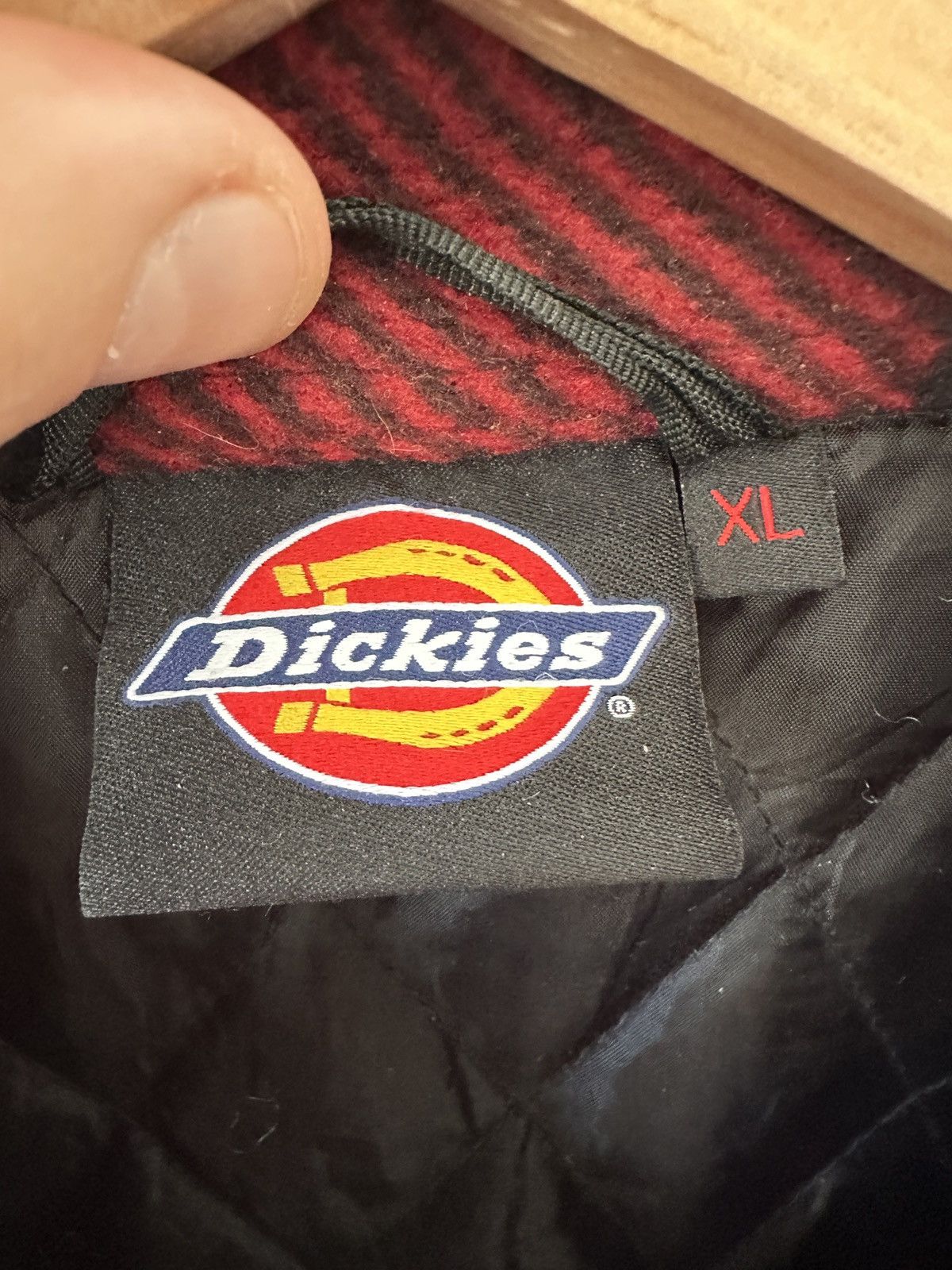 Dickies Dickies Work Flannel Jacket Vintage Shirt Plaid Size US XL / EU 56 / 4 - 5 Thumbnail