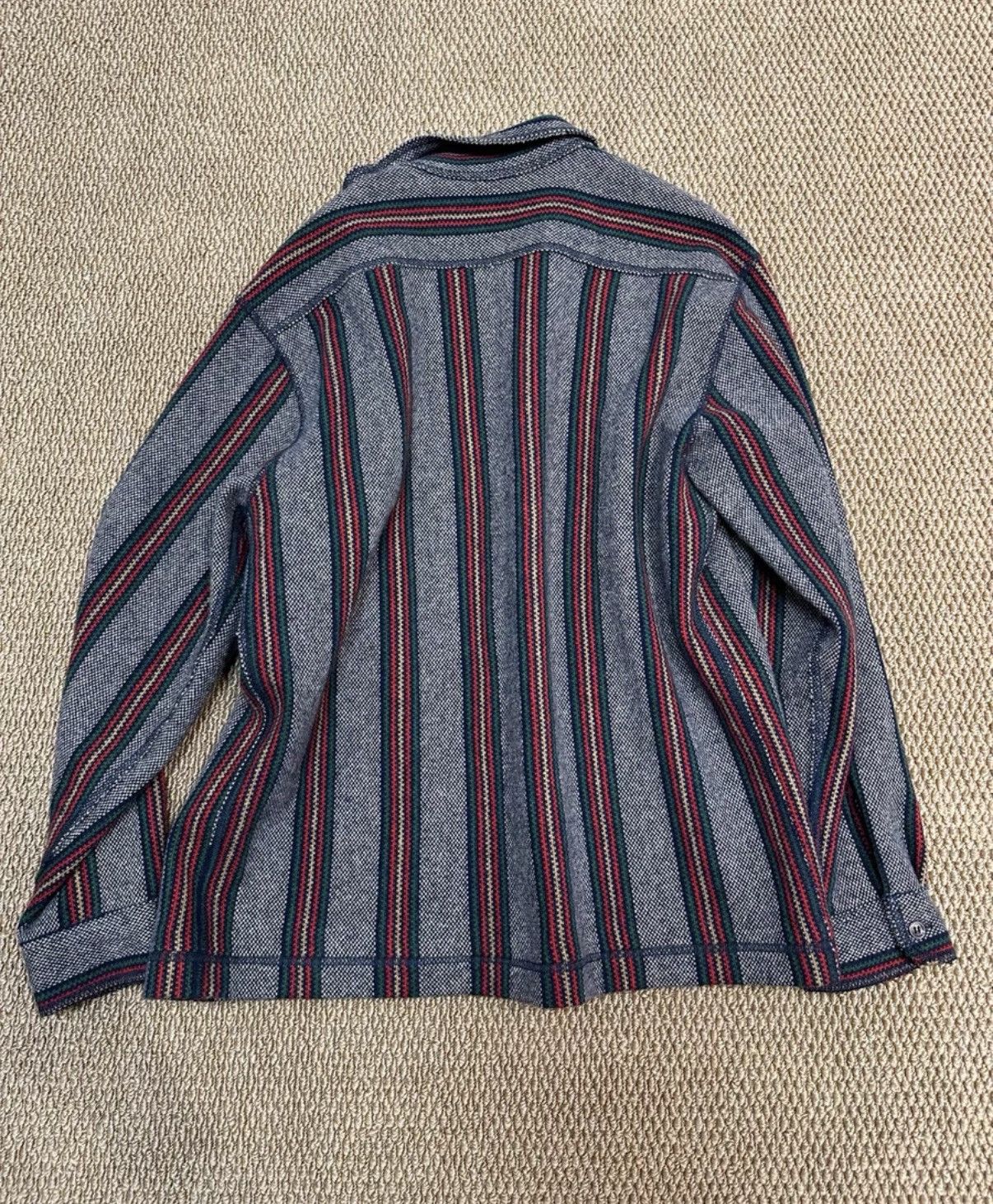 Comme des Garcons Homme Plus Comme des Garçons Homme Plus Striped Wool Shirt K23 Size US M / EU 48-50 / 2 - 6 Thumbnail