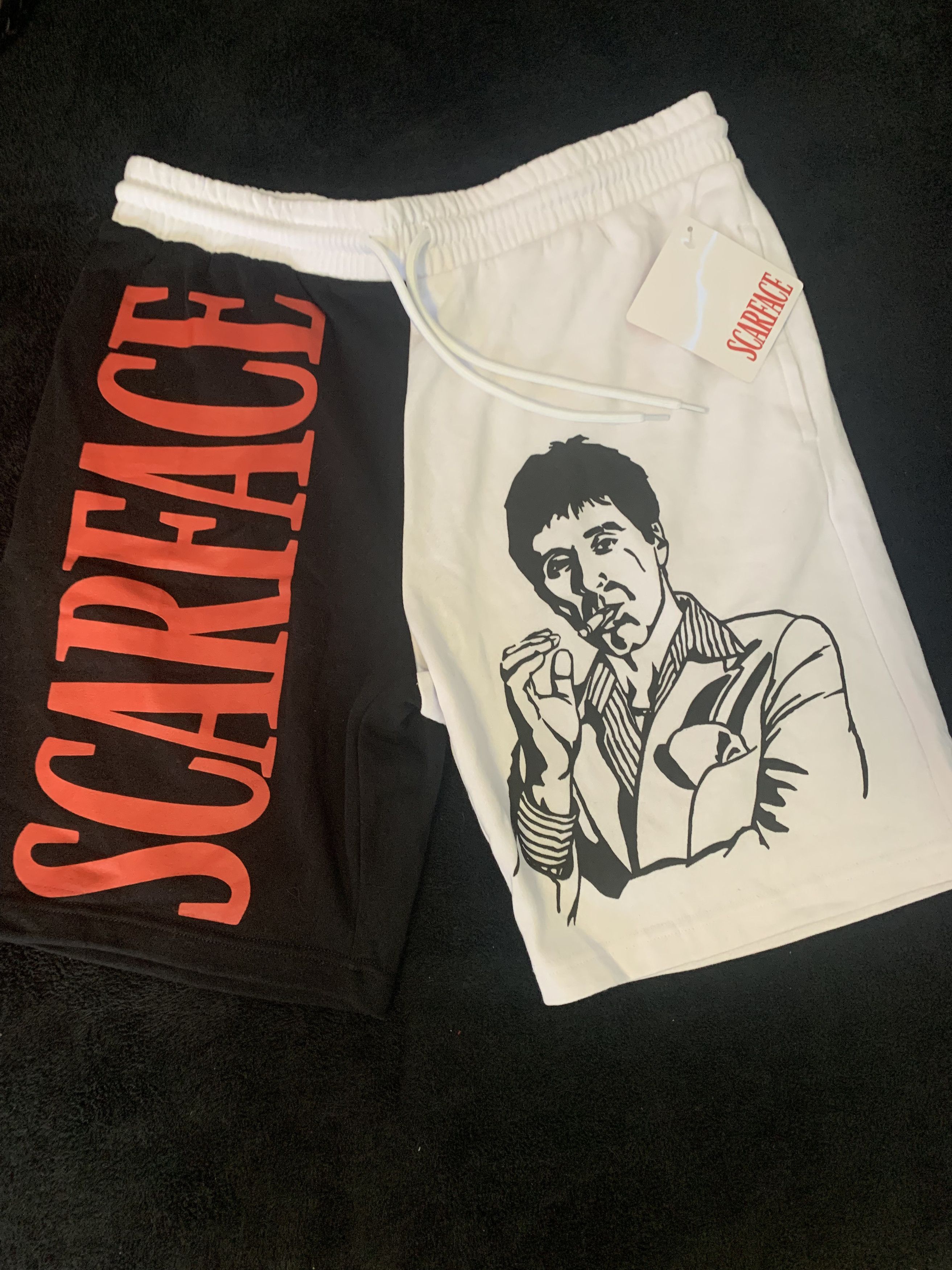 Other SCARFACE Shorts ⊛ BLACK/WHITE ⊛ New Size US 30 / EU 46 - 1 Thumbnail