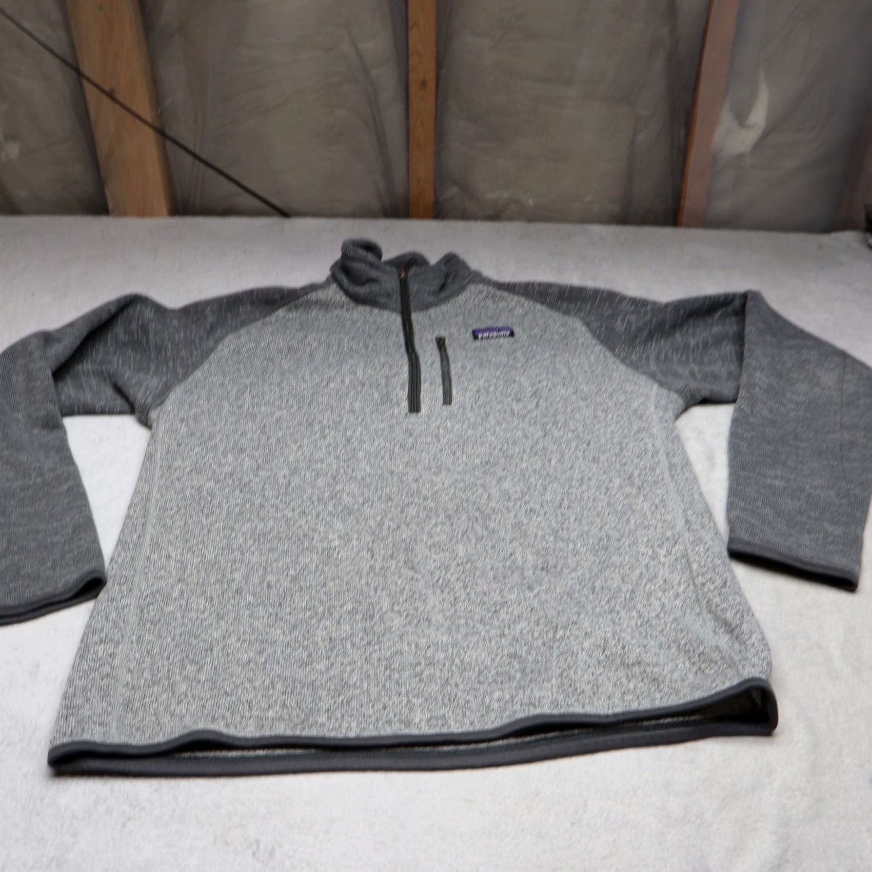 Patagonia Patagonia Sweatshirt Mens XL Grey Better Sweater Fleece Knit 1/4 Zip Pullover Size US XL / EU 56 / 4 - 2 Thumbnail