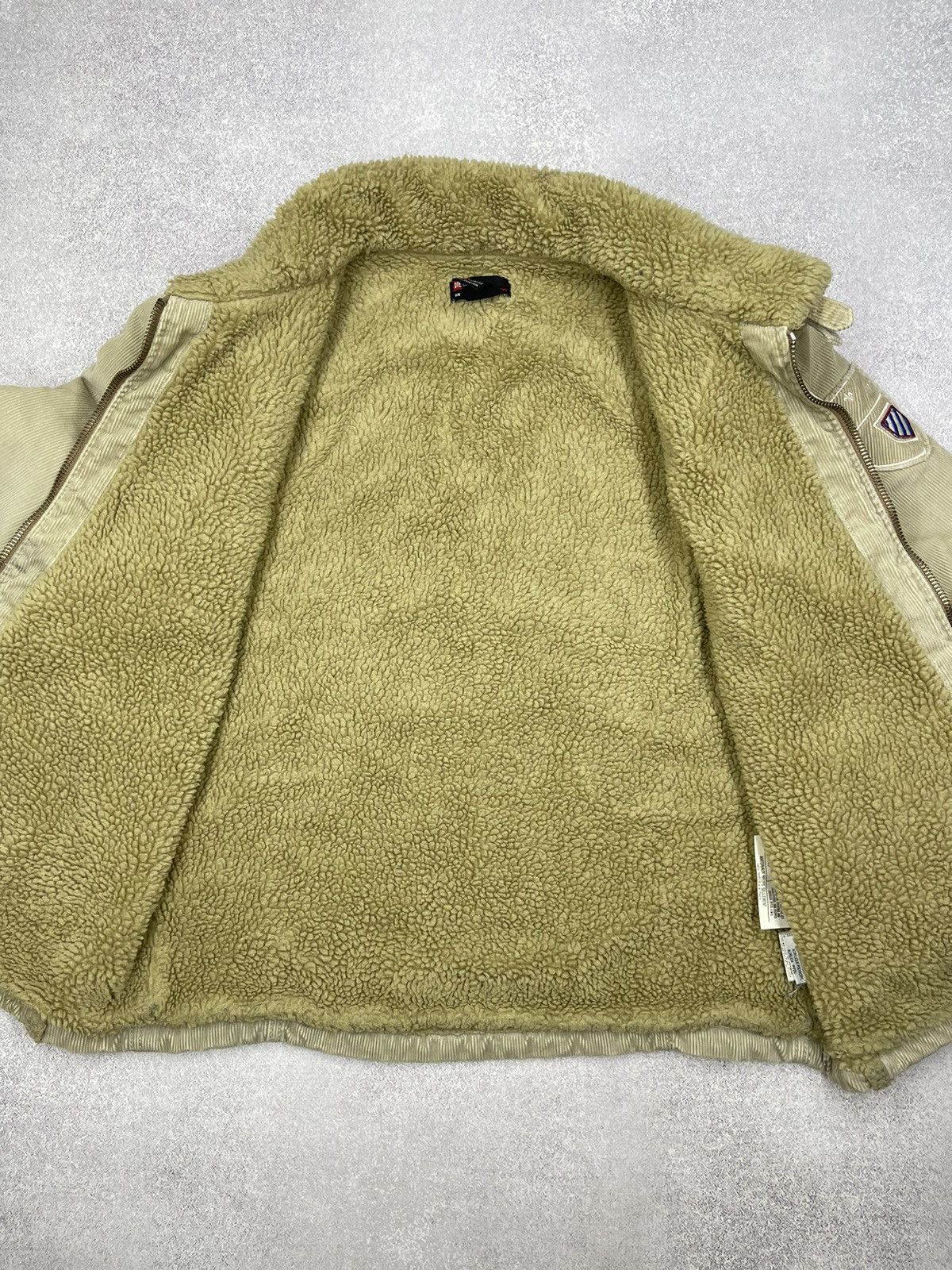 Diesel Vintage Diesel Corduroy Velvet Sherpa Jacket Avant Garde Size US XL / EU 56 / 4 - 7 Thumbnail