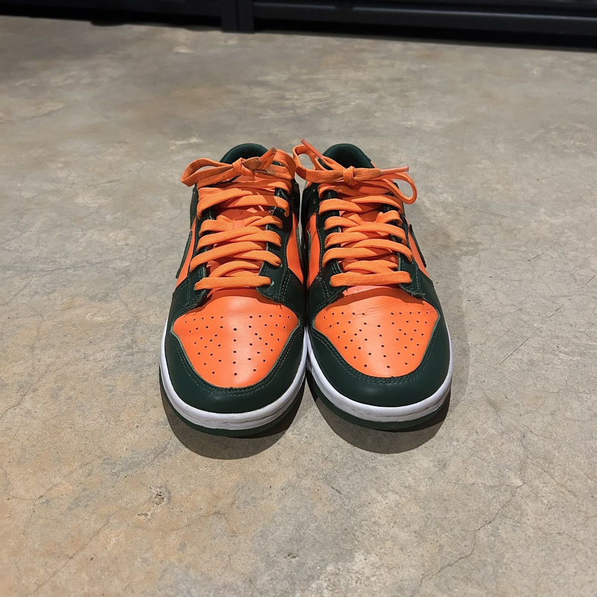 Nike Nike Dunk Low Retro Miami Hurricanes 2022 US 8 Size US 8 / EU 41 - 3 Thumbnail