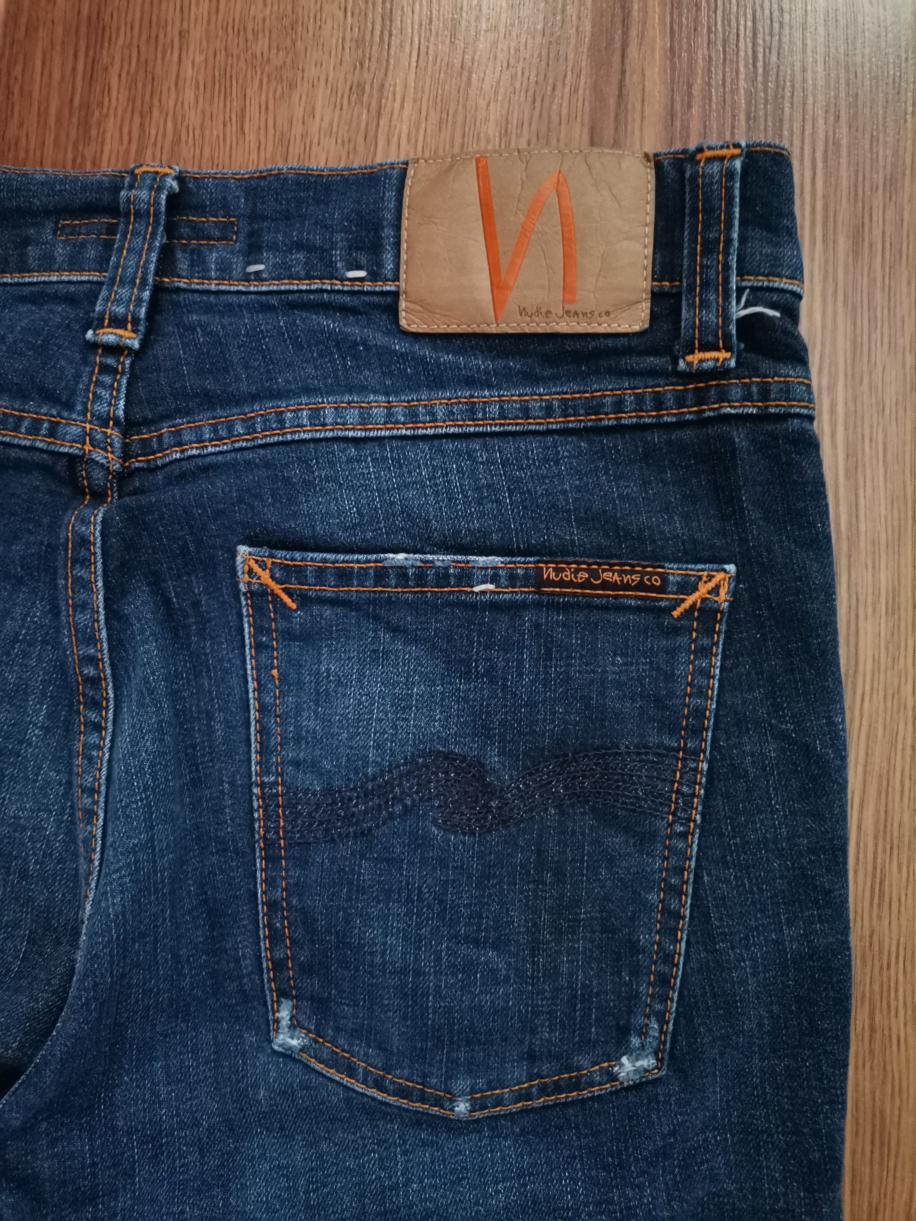 Nudie Jeans Nudie Jeans Lean Dean Jeans Size US 30 / EU 46 - 6 Thumbnail