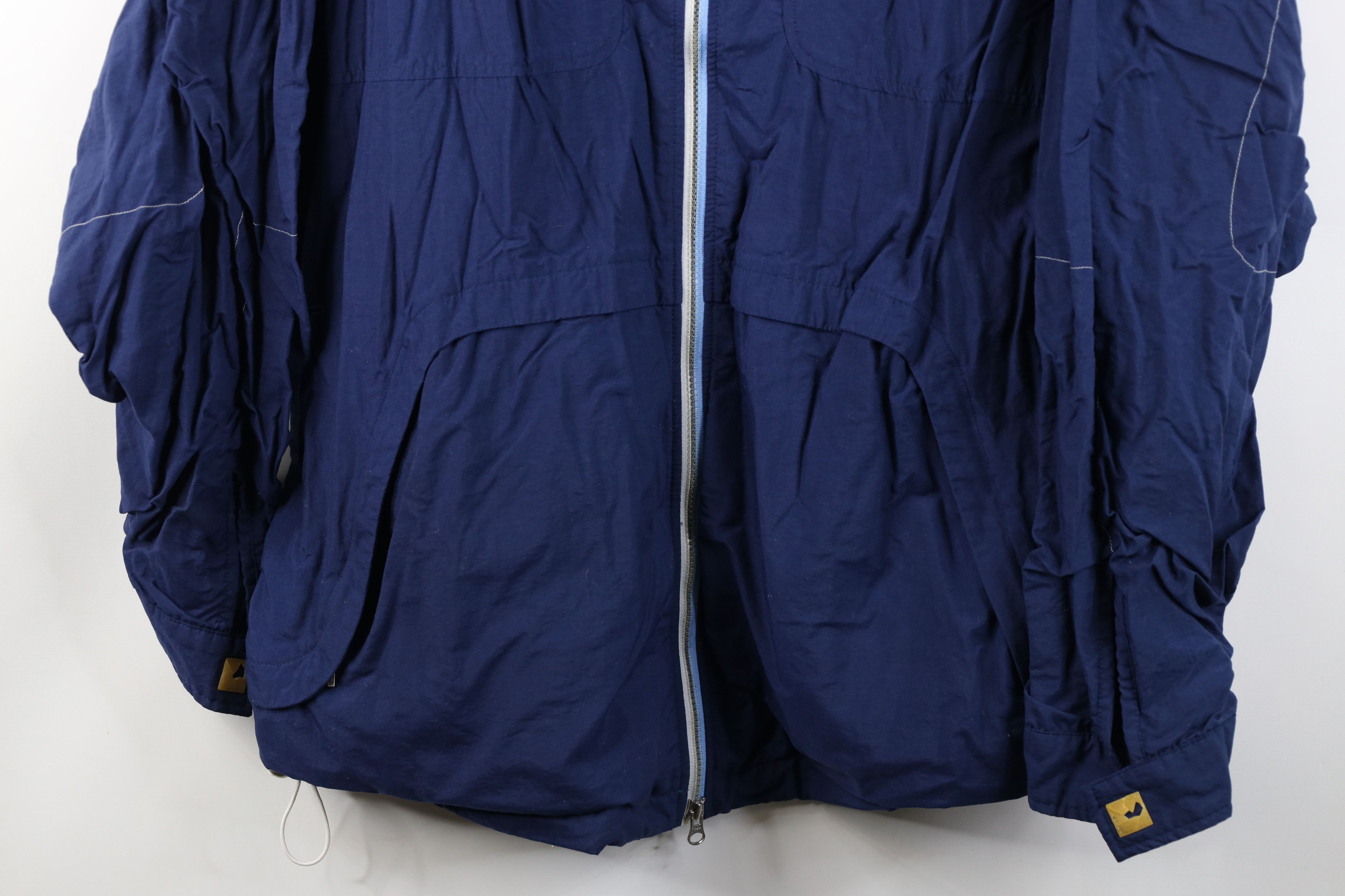 Nike Vintage Nike Air Jordan Jumpman Windbreaker Jacket Blue Size US XXL / EU 58 / 5 - 3 Thumbnail