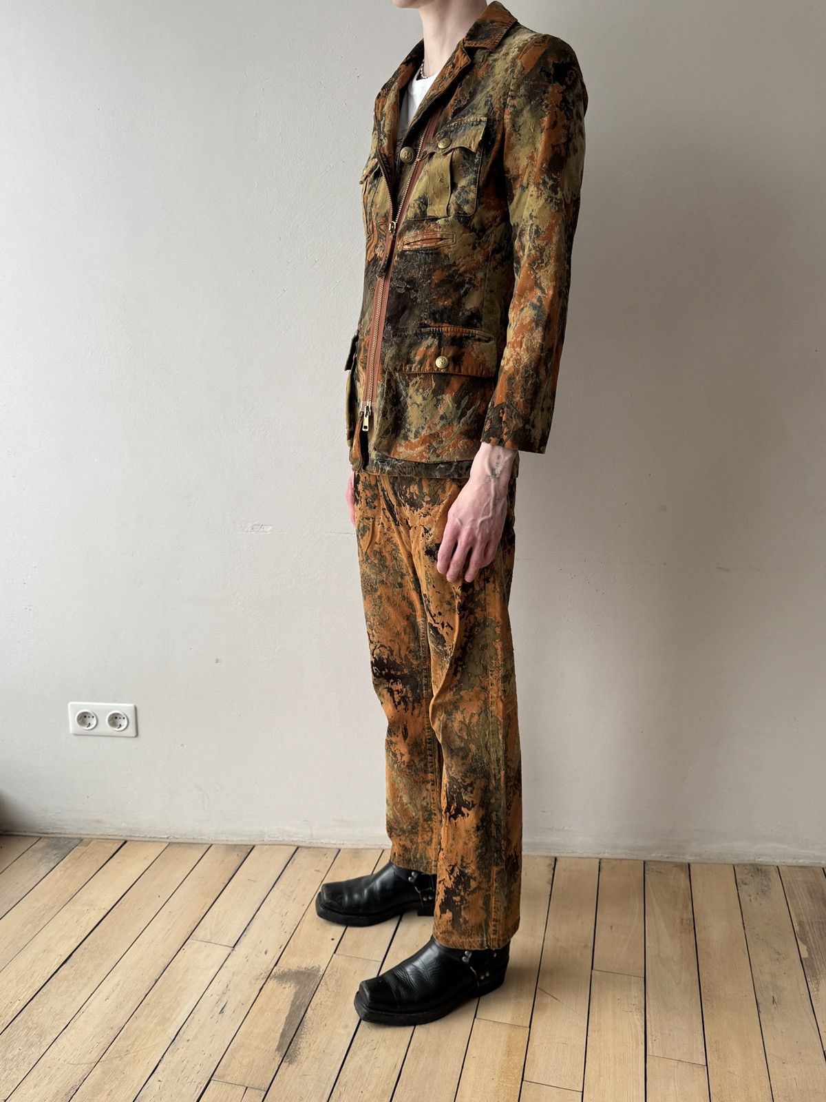 Jean Paul Gaultier 2000s Gaultier Jumpsuit Size 44R - 2 Thumbnail