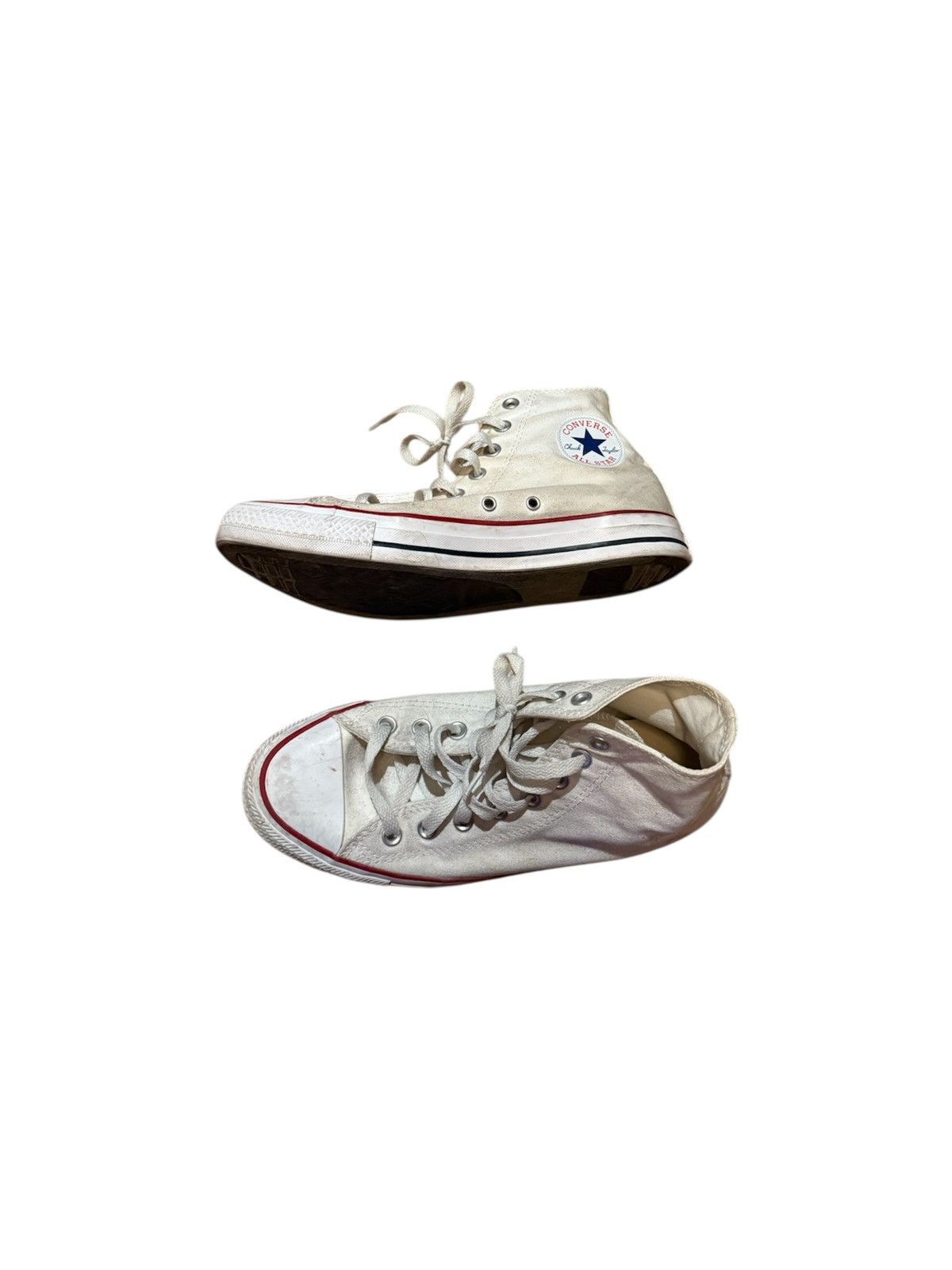 Converse White high top Converse Size US 8 / EU 41 - 3 Thumbnail