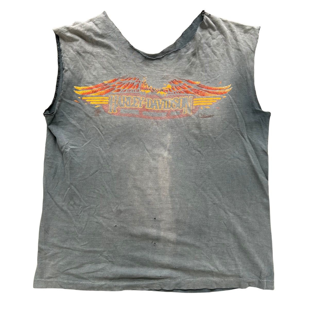 Harley Davidson Vintage 80s Harley Davidson For Bikers Only Eagle Shirt Size US L / EU 52-54 / 3 - 1 Thumbnail