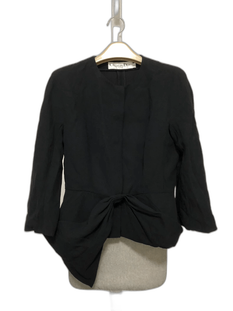 Dior Dior Women's Cardigan with Bow Detail Size US S / EU 44-46 / 1 - 1 Thumbnail