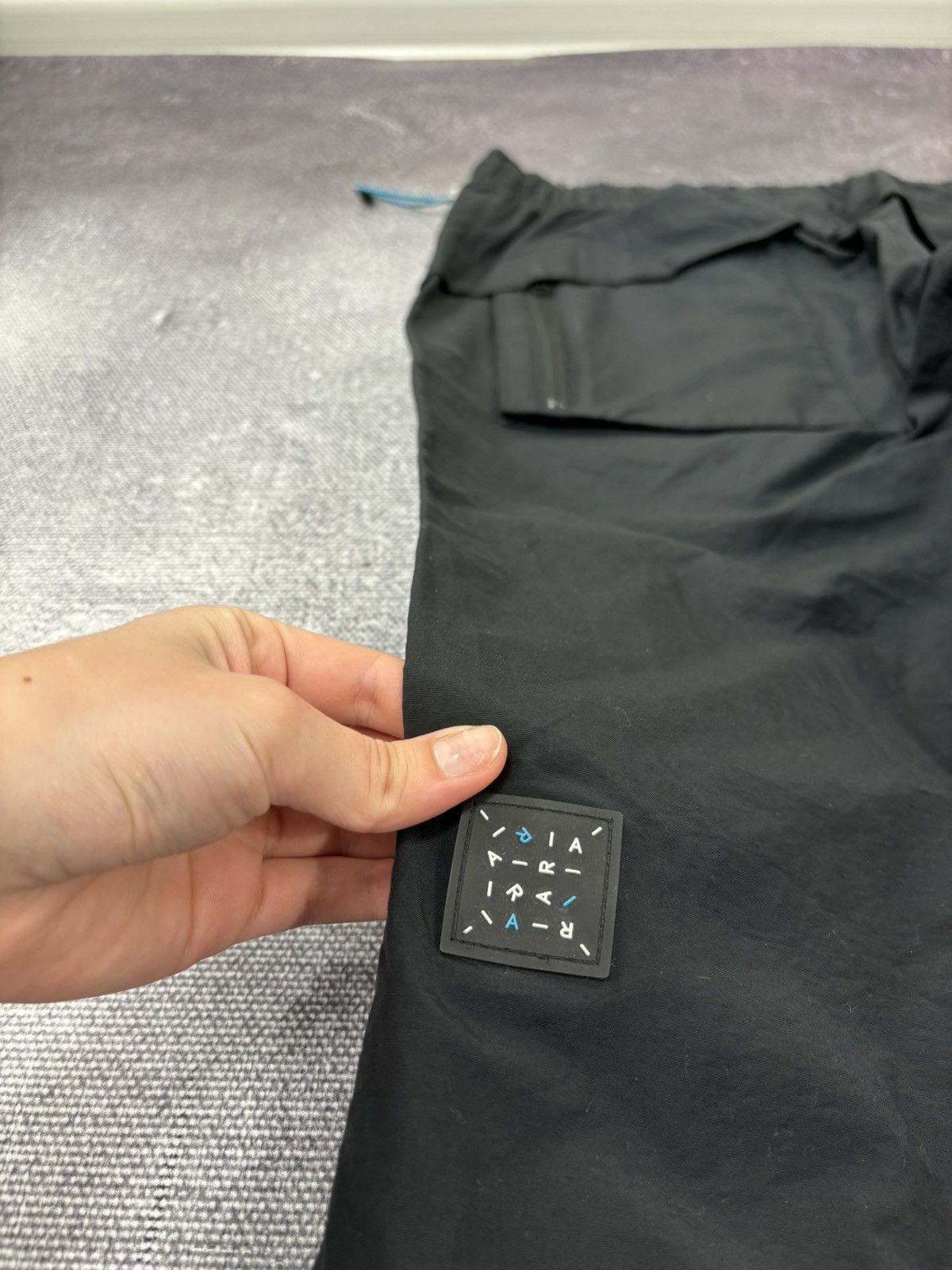Nike Vintage Nike Air Y2K 0.0.9 Rare Tech Black Baggy Track Pants Size US 32 / EU 48 - 21 Thumbnail