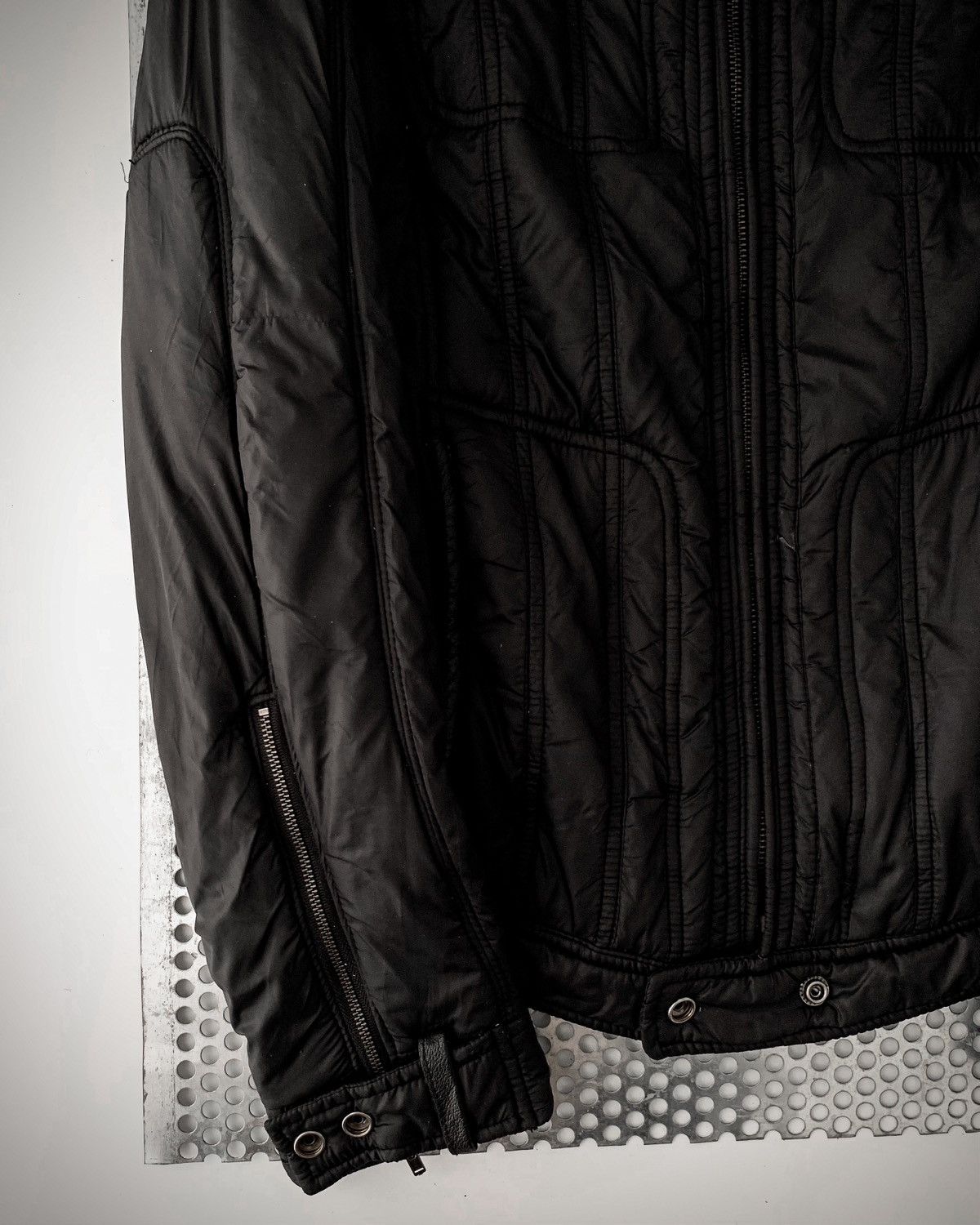 Diesel Black Gold Diesel Black Gold – Nocturnal Restraint Biker Jacket Size US M / EU 48-50 / 2 - 3 Thumbnail