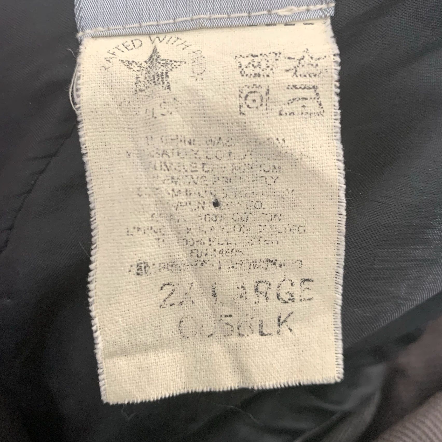Carhartt VINTAGE Carhartt C05 Barn Jacket Mens 2XL Gray Black Quilted Lined Corduroy Collar USA Size US XXL / EU 58 / 5 - 3 Thumbnail
