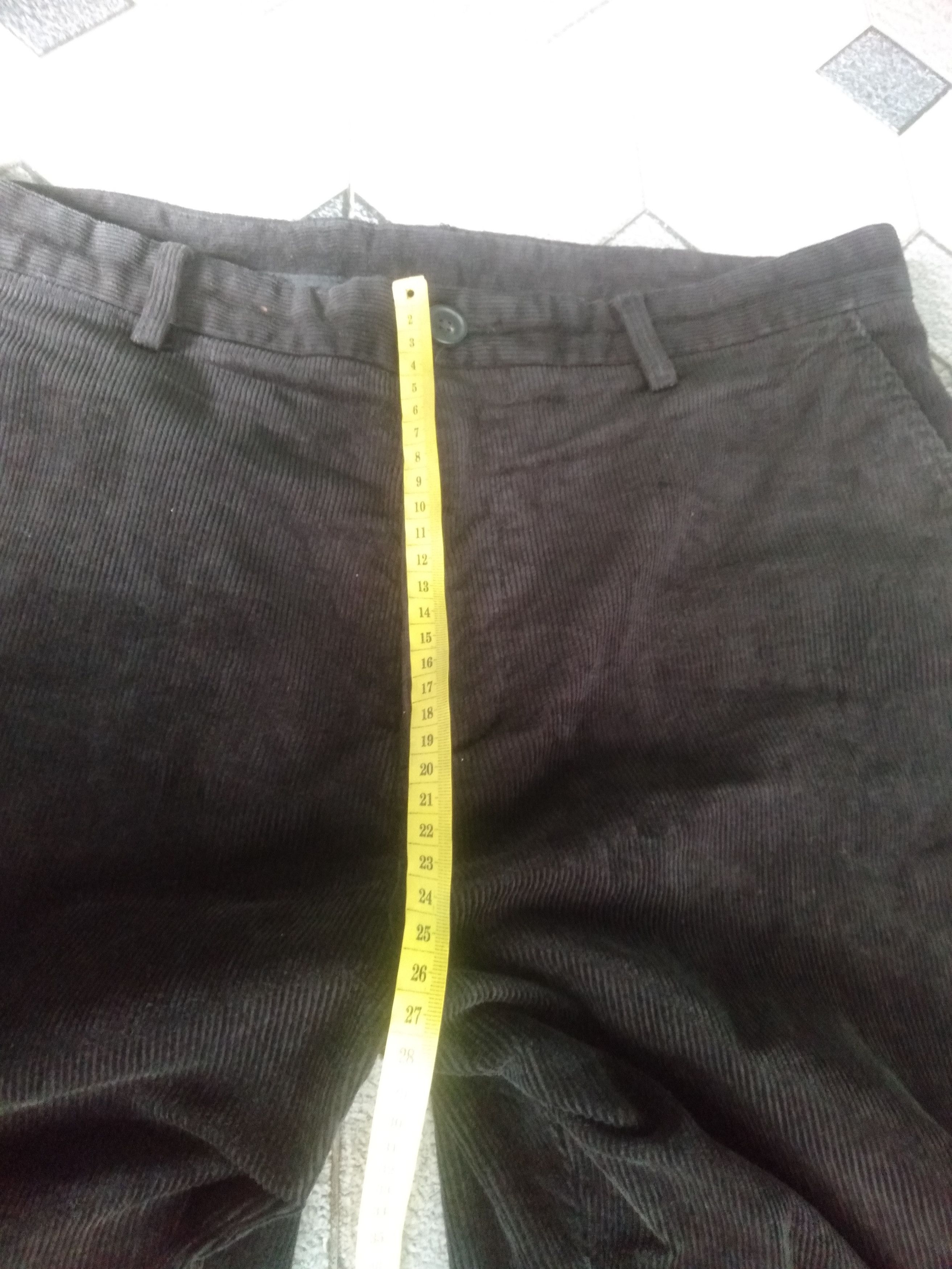 Issey Miyake Musinsa Standard Faded Black Corduroy Jeans Size US 34 / EU 50 - 3 Thumbnail