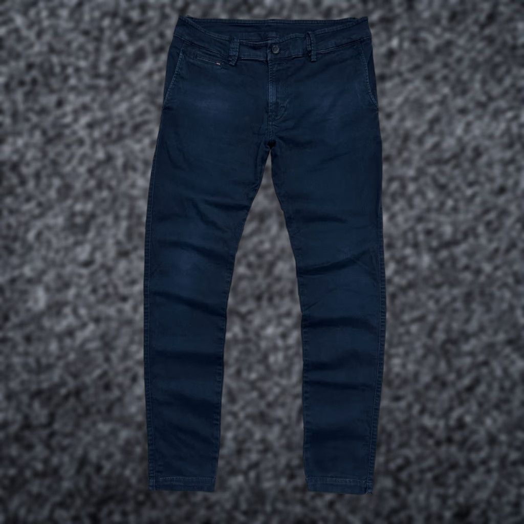 Diesel Diesel Pants Chino Mens Size 34 Blue Cotton Regular Inseam 32in Waist 34cm Pockets 34 Size US 34 / EU 50 - 1 Thumbnail
