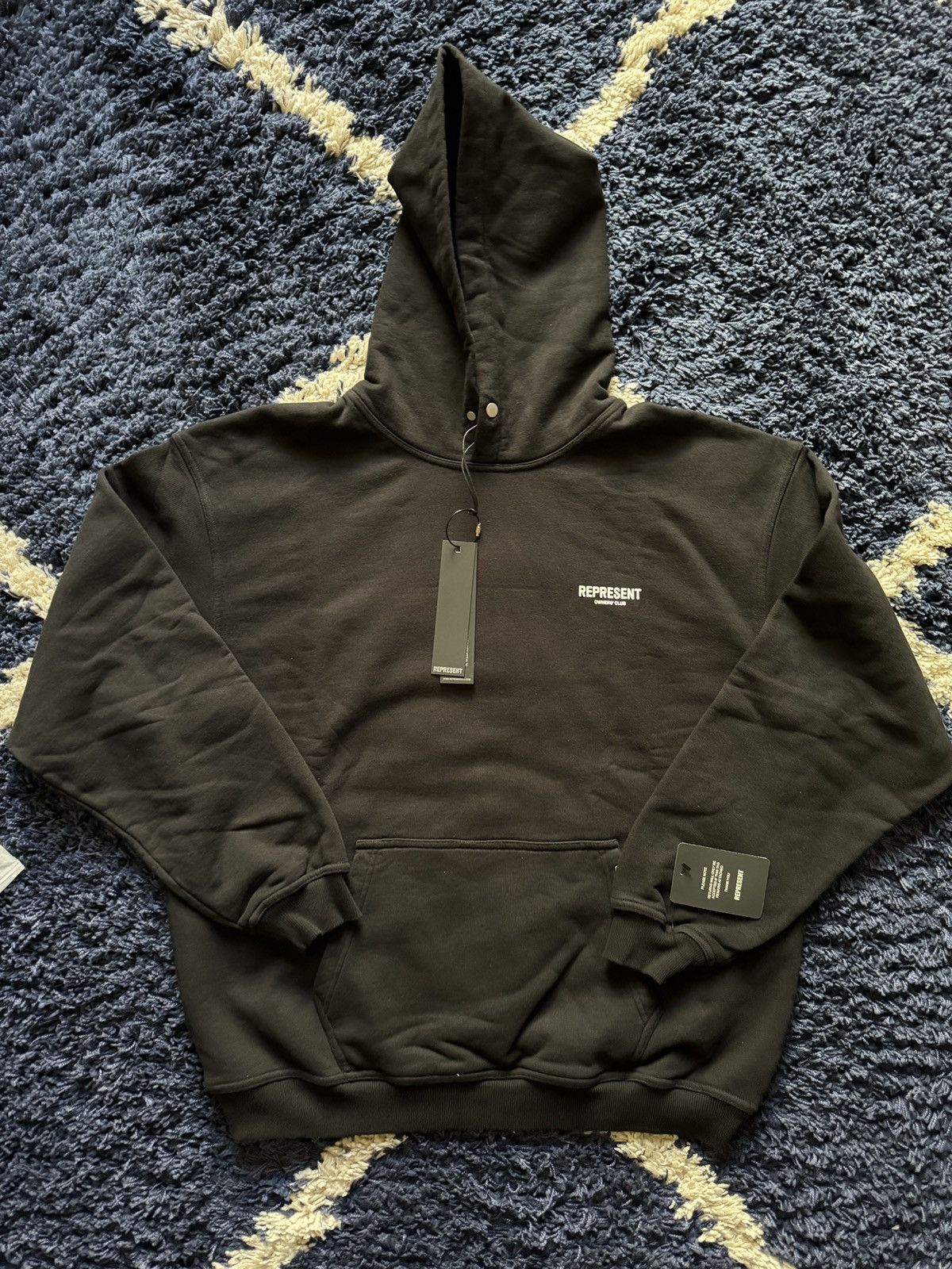 image of Represent Clo Owners Club Hoodie in Black, Men's (Size XL)