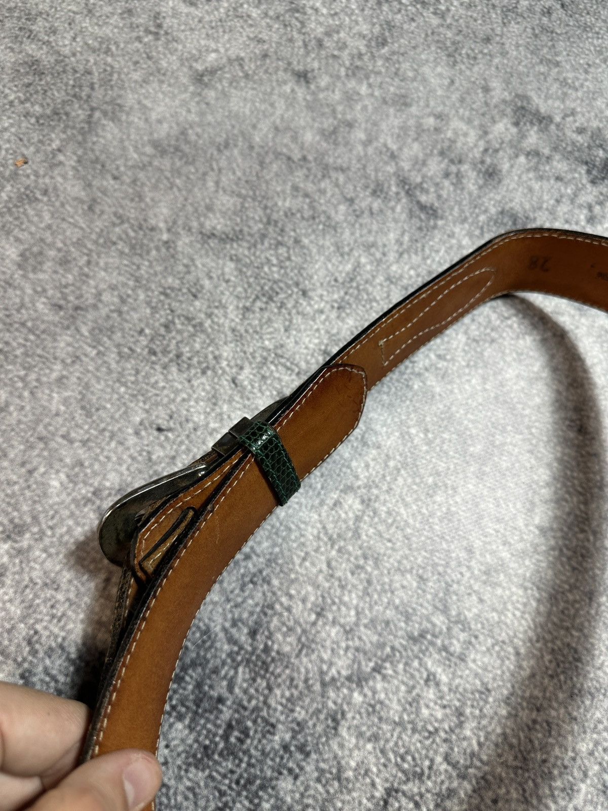 Cowboy Equipment Y2K Cow Camo Belts Rare Streetwear Avant Garde Style USA VTg Size ONE SIZE - 4 Thumbnail