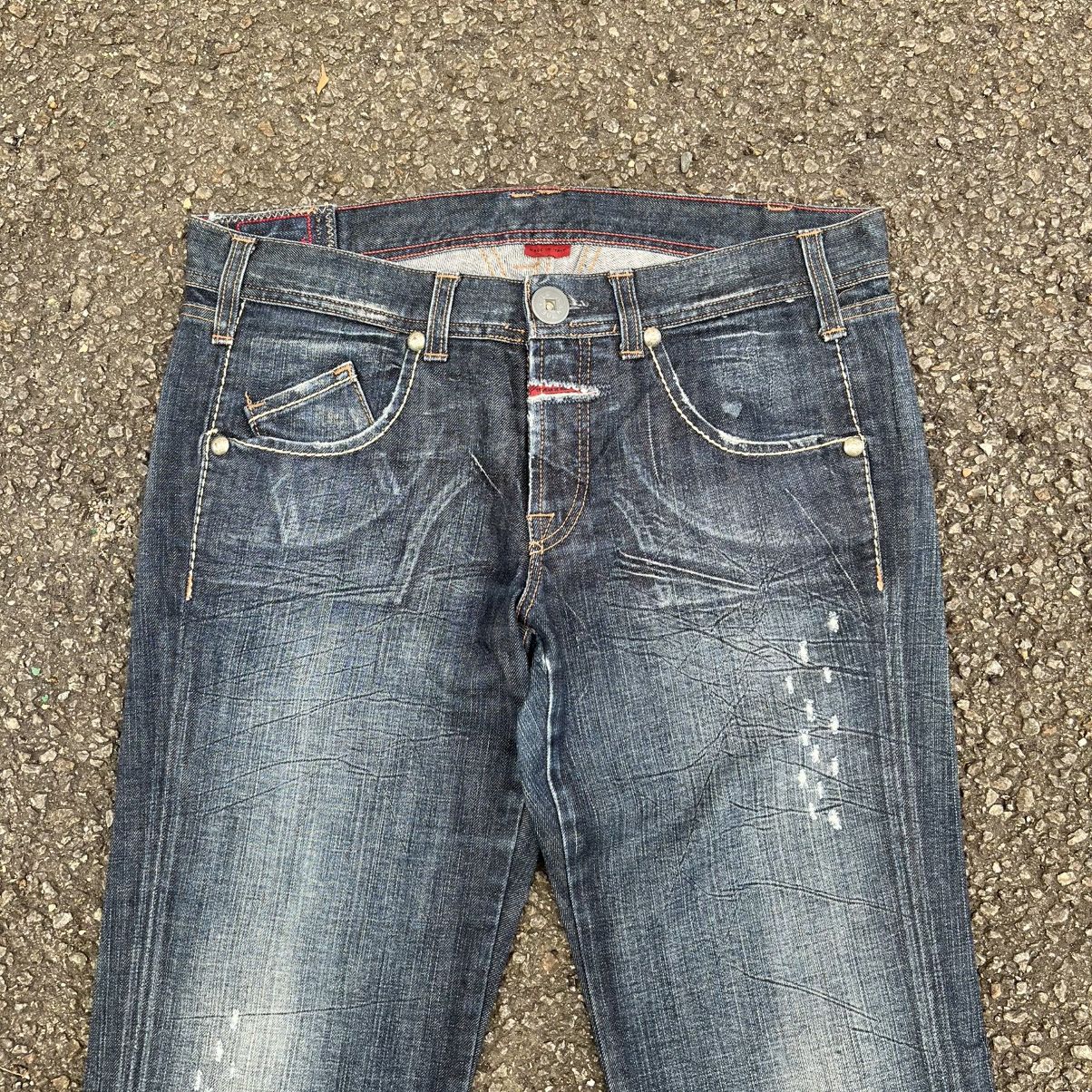 Marithe + Francois Girbaud Flared Vintage MFG Marithe Francois Girbaud Denim Jeans Size US 30 / EU 46 - 3 Thumbnail
