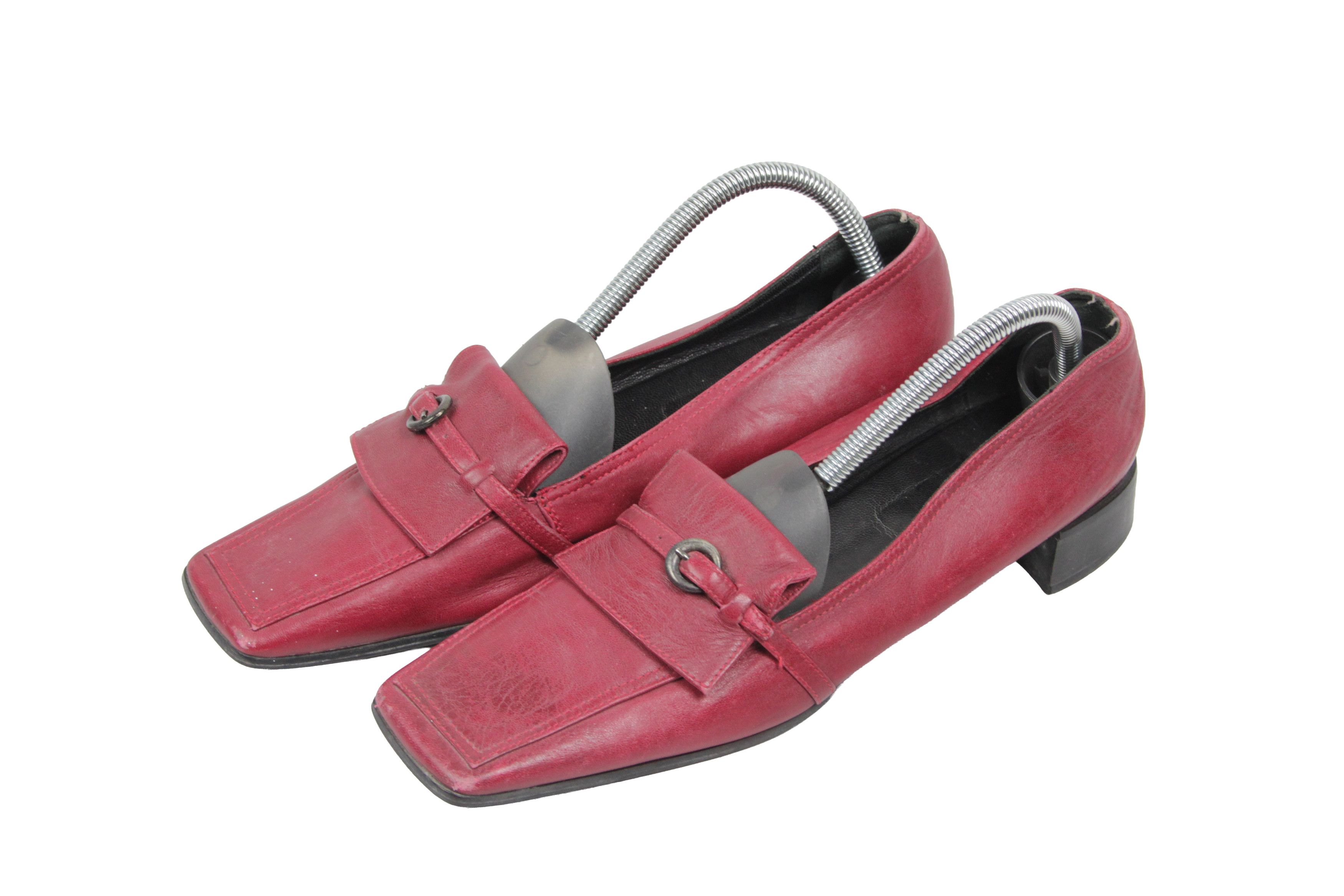 Japanese Brand Marco Morea 00S Y2K Square Toe Flats Vintage Size US 11 / IT 41 - 3 Thumbnail