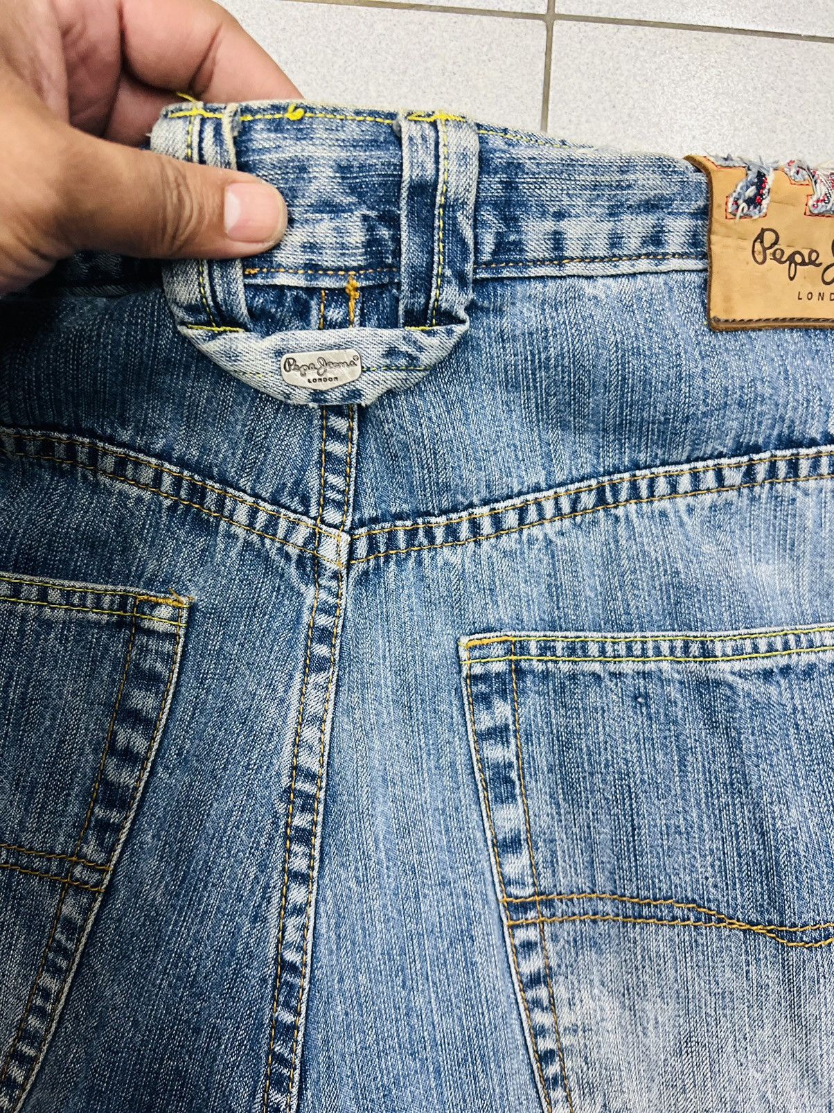 JNCO × Pepe Jeans Vintage Y2K Pepe Baggy Skater Hip-Hop Denim Jnco Style Size US 40 / EU 56 - 12 Thumbnail