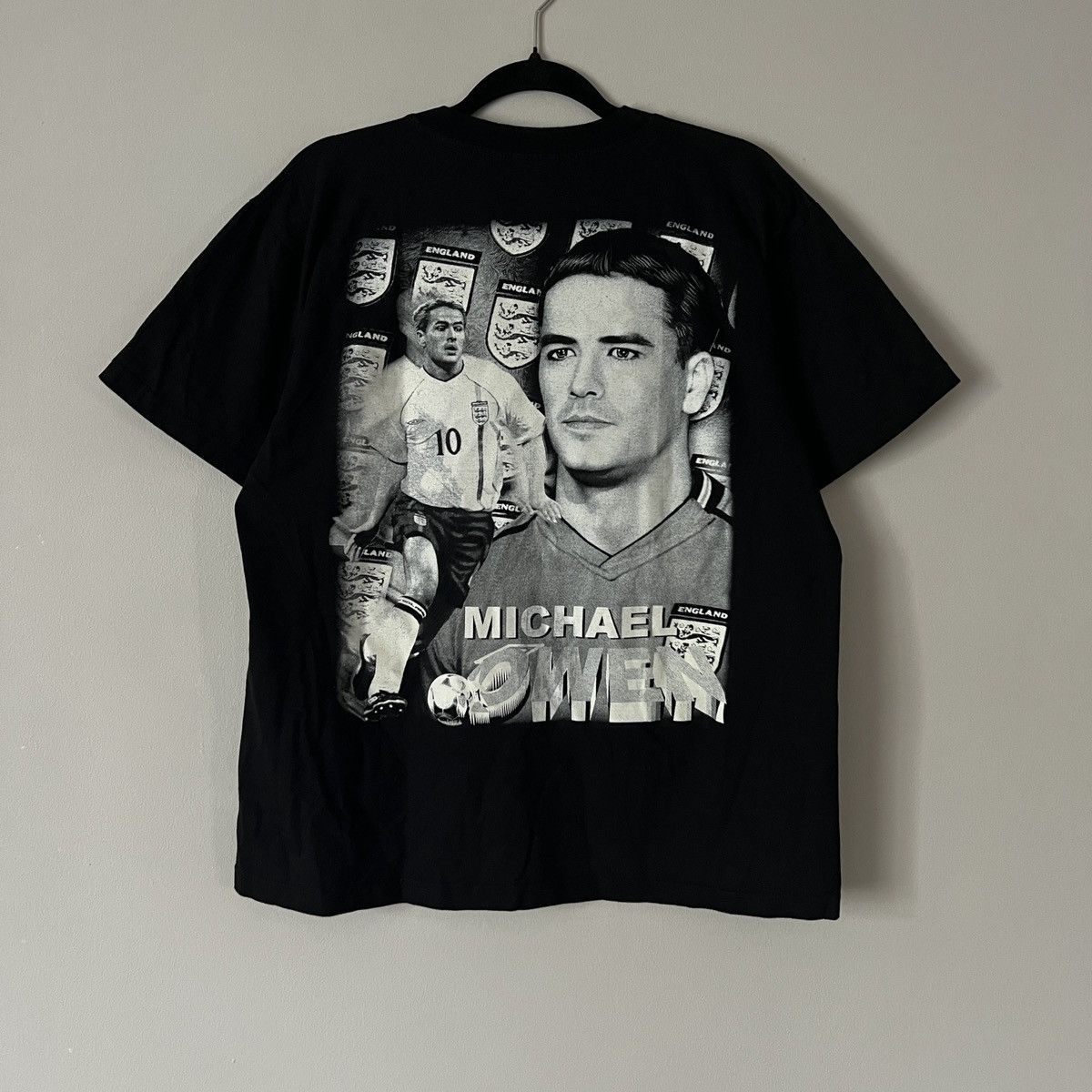 Vintage Liverpool England Vintage 90s Michael Owen Retro T-Shirt Size US L / EU 52-54 / 3 - 3 Thumbnail