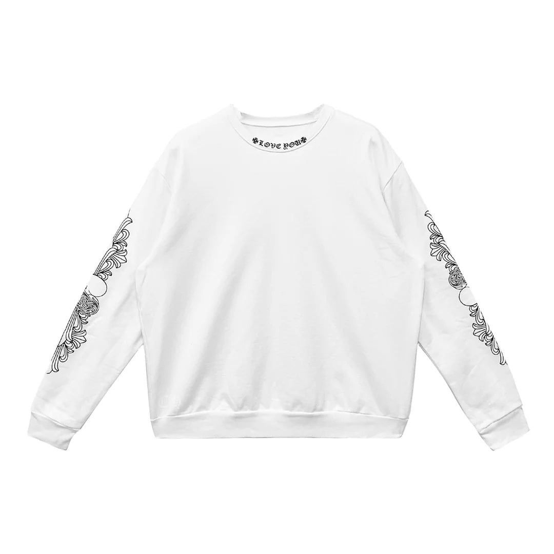 Chrome Hearts Chrome Hearts Love You Crewneck Sweatshirt Size US XL / EU 56 / 4 - 1 Thumbnail