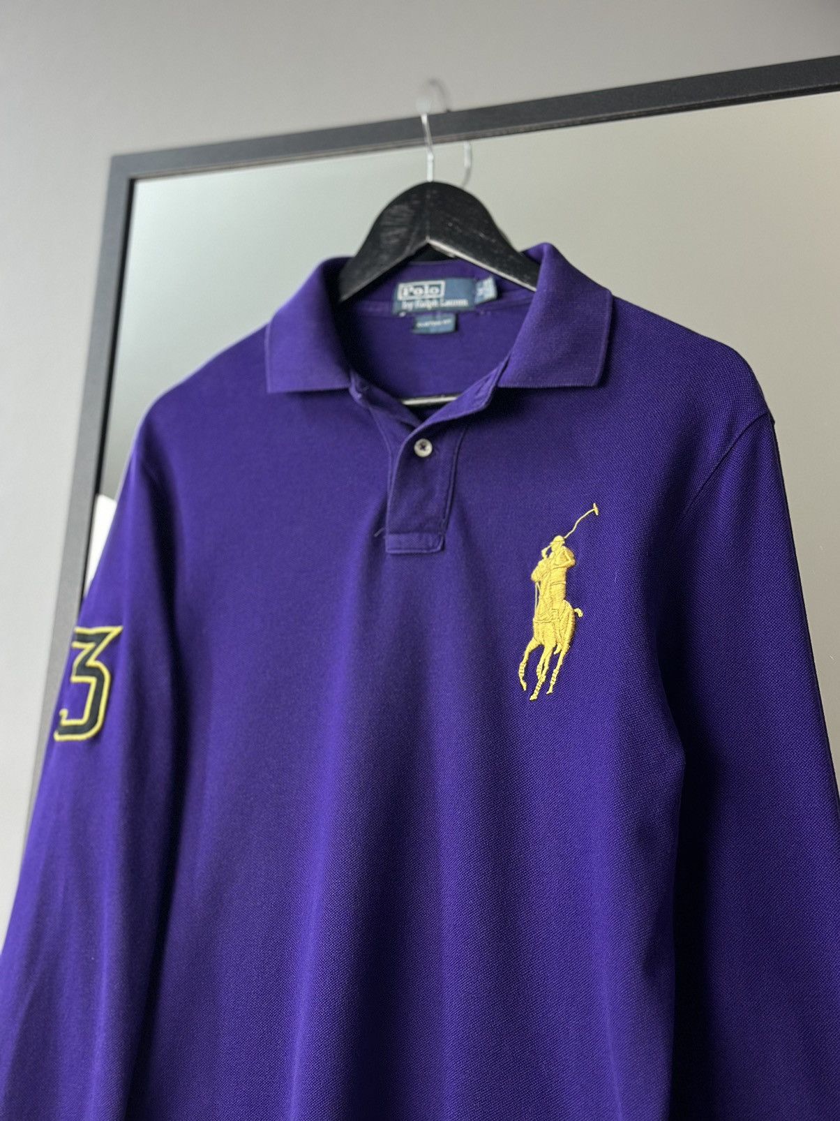 Polo Ralph Lauren Vintage Polo Ralph Lauren Regby T-shirt Purple Label RRL Y2k Size US M / EU 48-50 / 2 - 4 Thumbnail