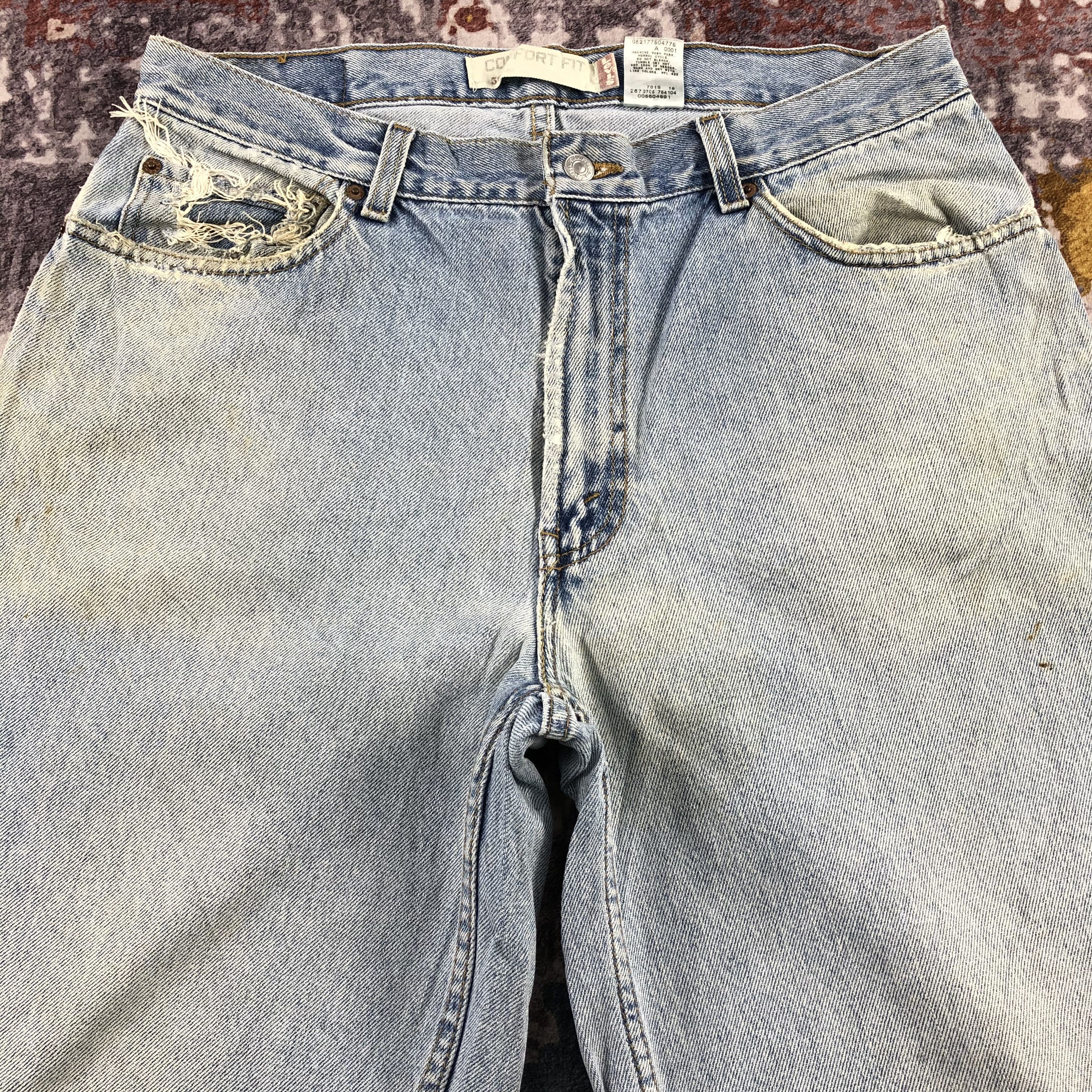 Levi's × Vintage Vintage Light Wash Levis 560 Jeans-JM3000 Size US 35 - 3 Thumbnail