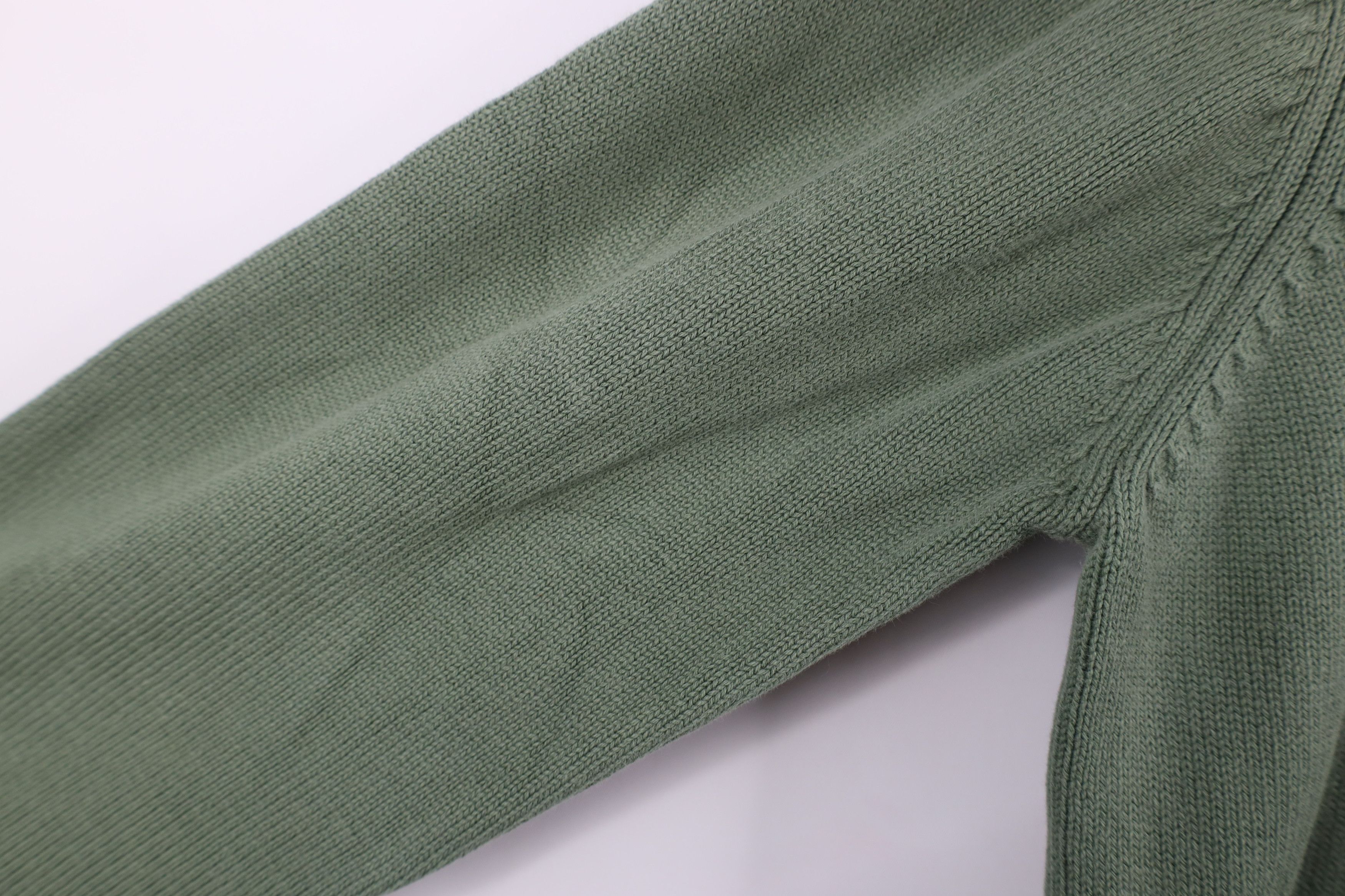 Brooks Brothers × Vintage Vintage 70s 80s Brooks Brothers Blank Cotton Knit Sweater Size US S / EU 44-46 / 1 - 6 Thumbnail