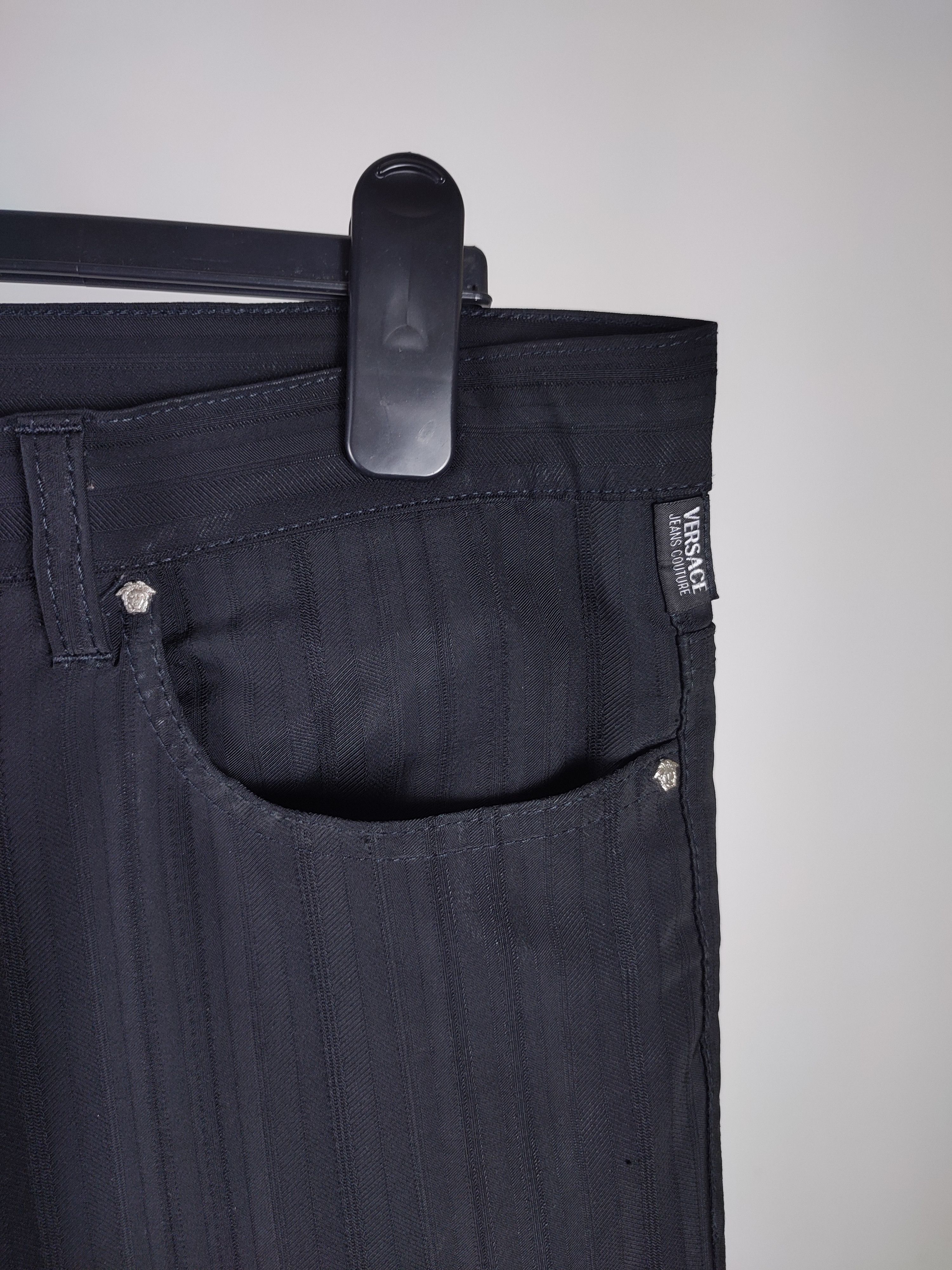 Versace Versace Vintage Striped Stretchy Trousers Pants Size US 36 / EU 52 - 9 Thumbnail