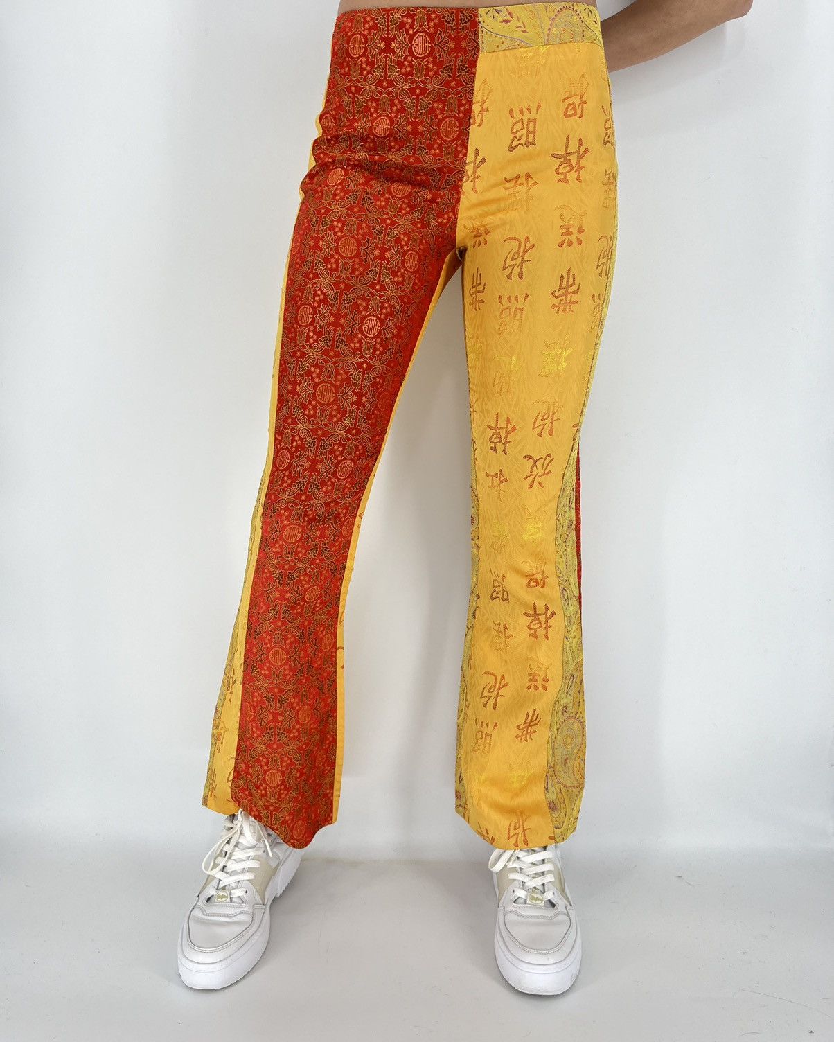 JNCO × Vintage Crazy vintage 90’s Jnco Girlie Stuff Pants Embroidered Japan Size 30" / US 8 / IT 44 - 2 Thumbnail